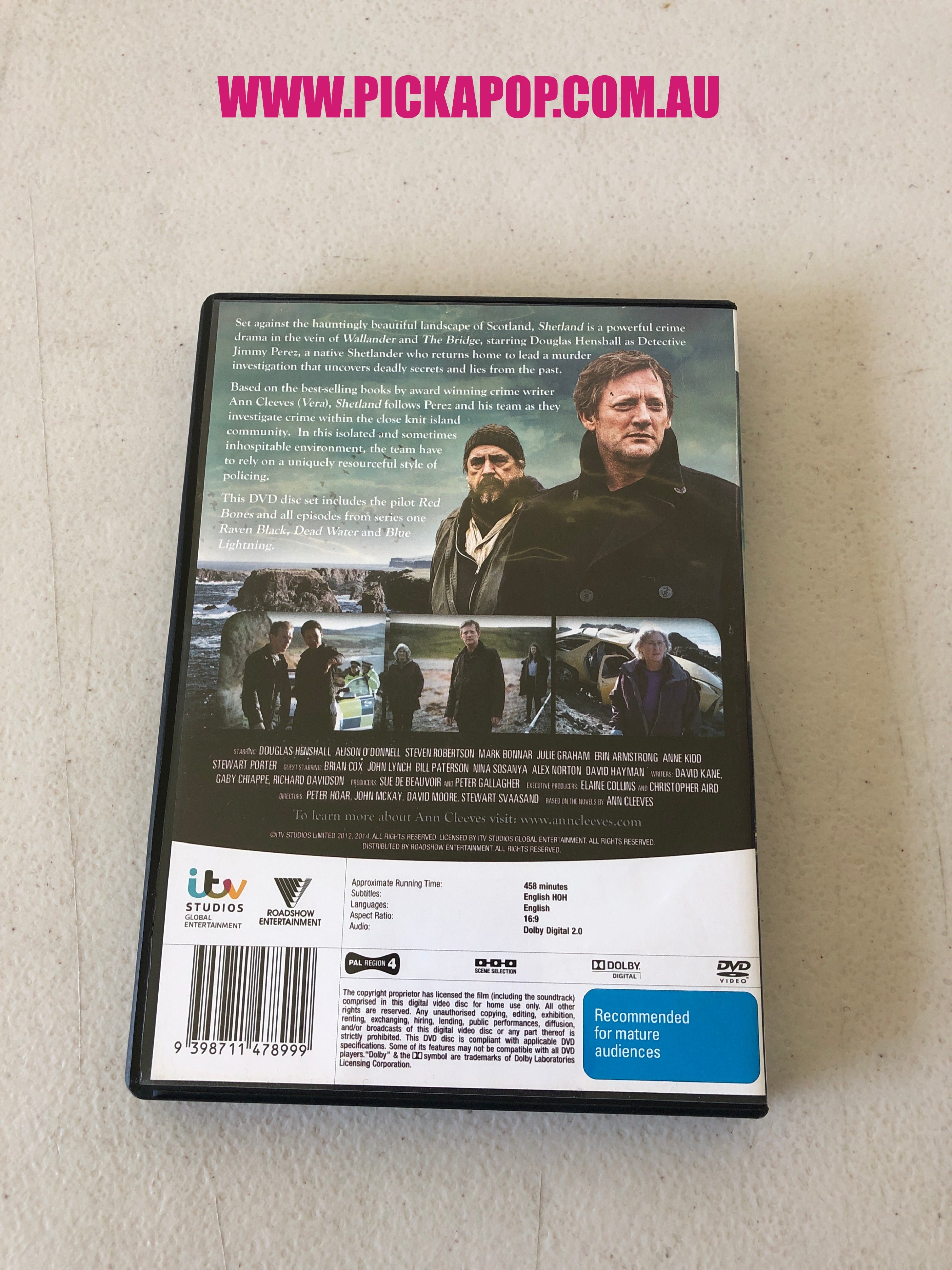 SHETLAND - PAL Region 4 - DVD Cleaned and Tested