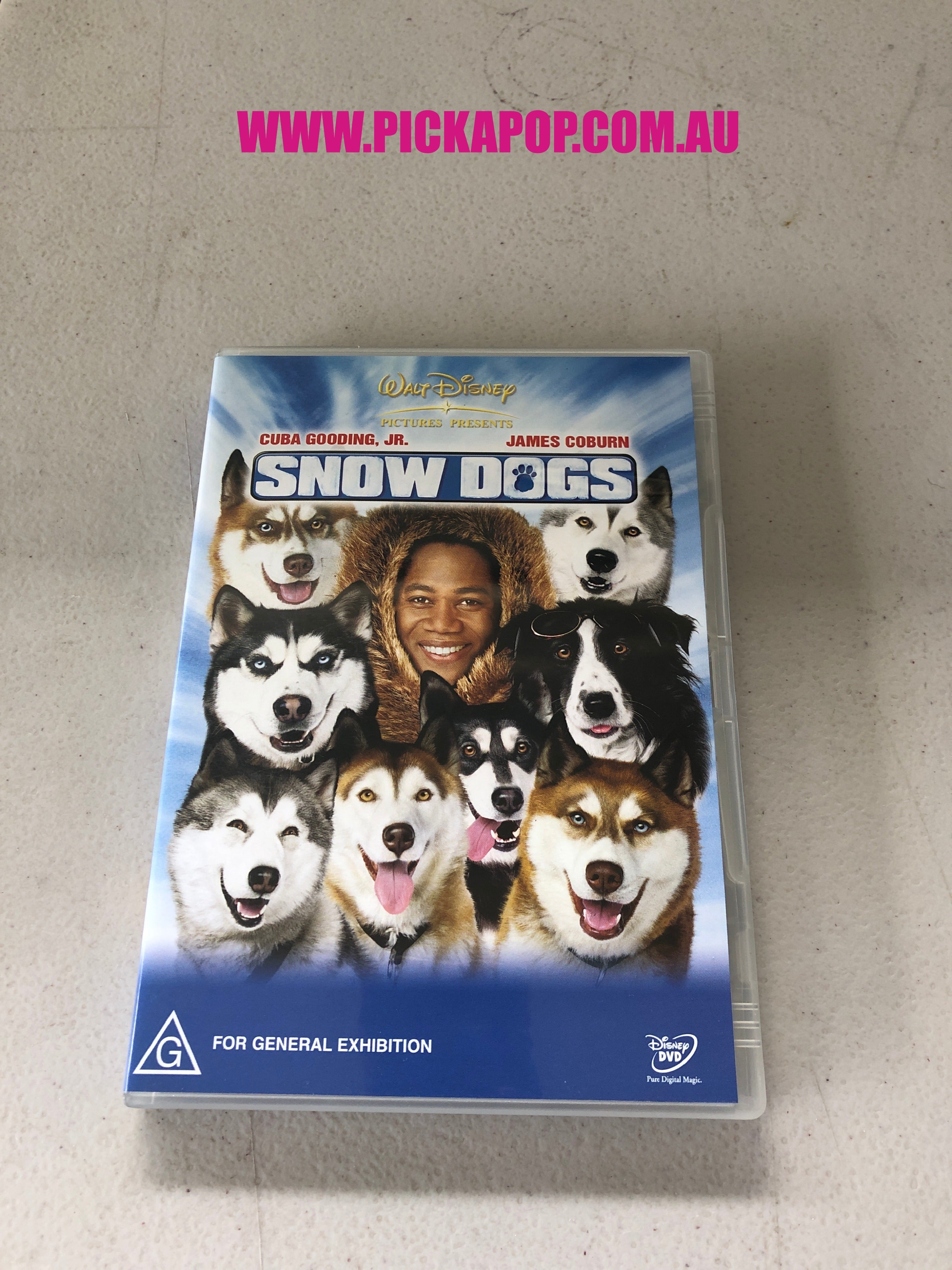 SNOW DOGS - PAL Region 4 - DVD Cleaned and Tested