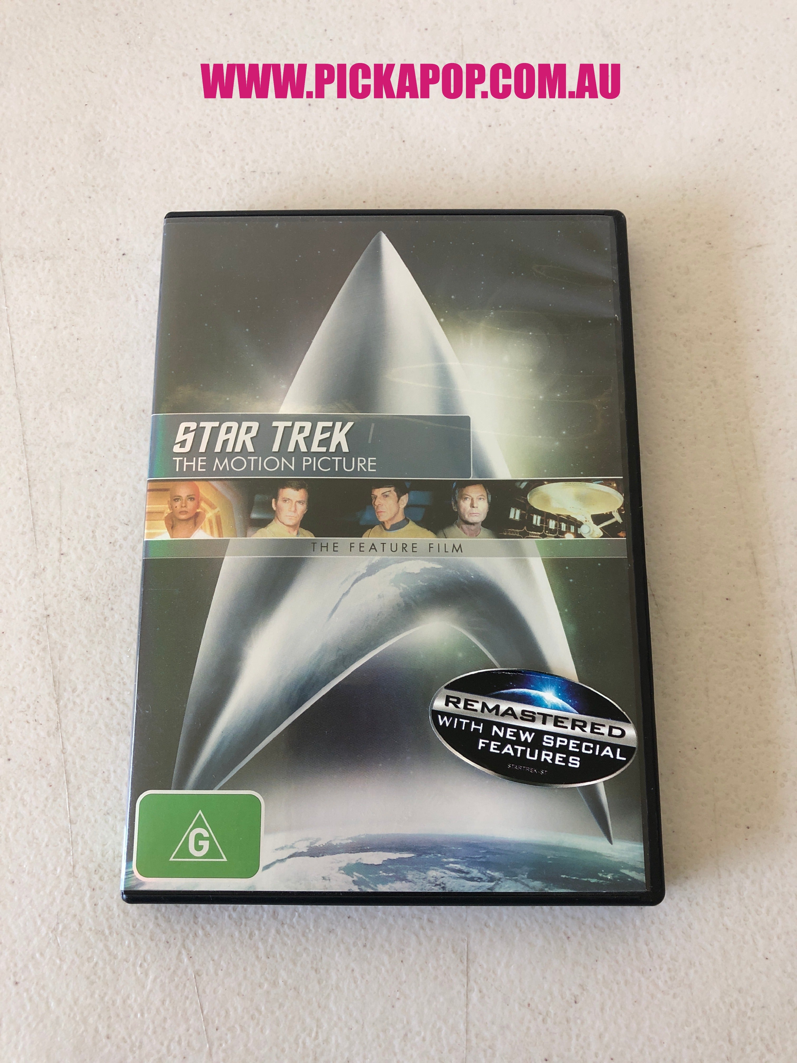 STAR TREK THE MOTION PICTURE -  PAL Region 4 - DVD Cleaned and Tested