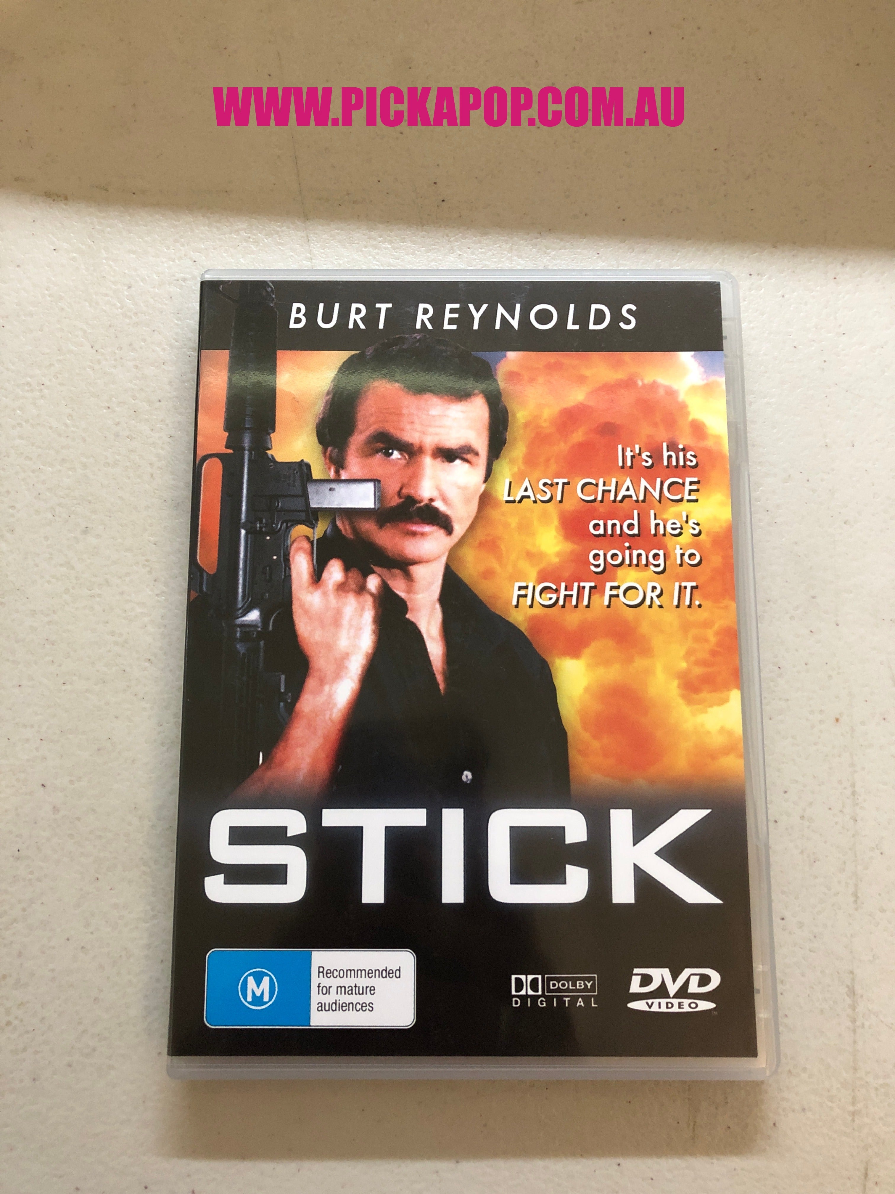 STICK - PAL Region 4 - DVD Cleaned and Tested