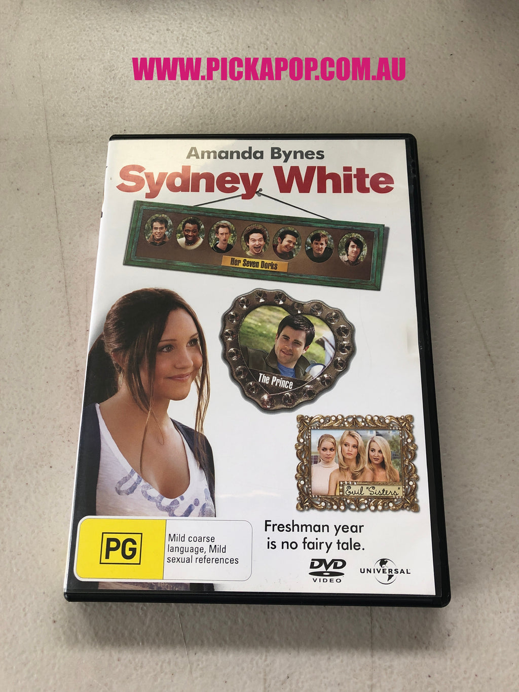 SYDNEY WHITE - PAL Region 4 - DVD Cleaned and Tested