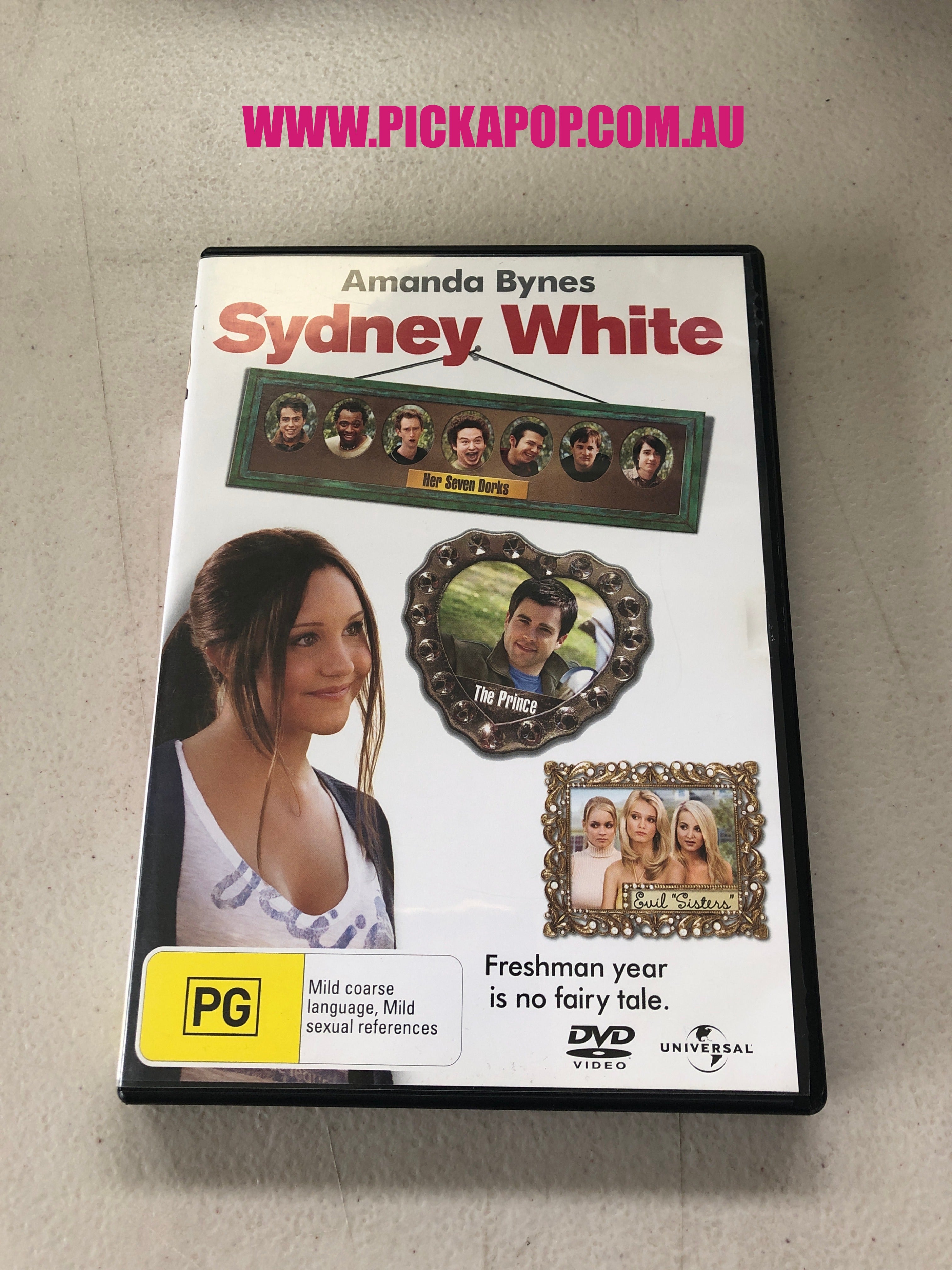 SYDNEY WHITE - PAL Region 4 - DVD Cleaned and Tested