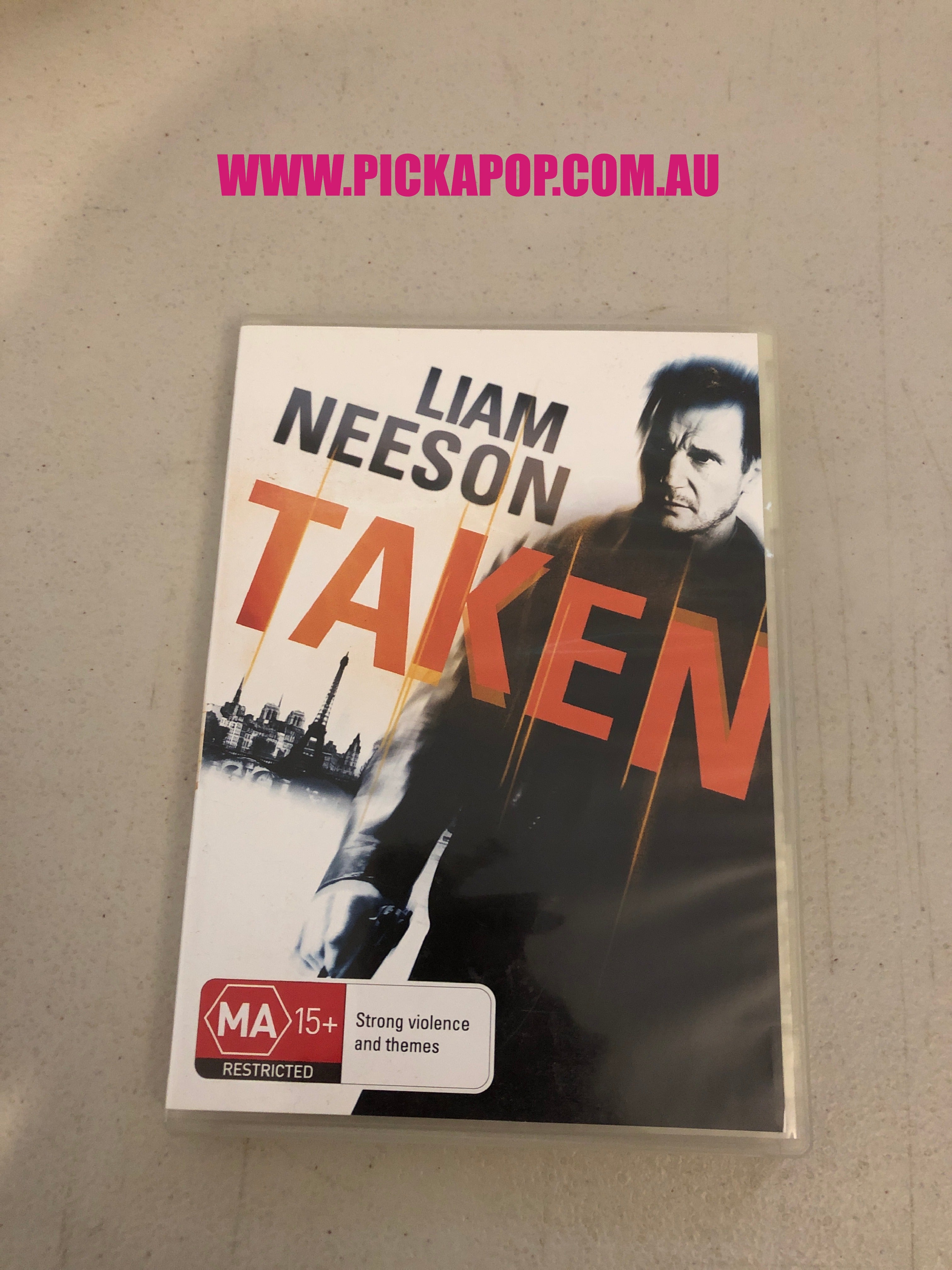 TAKEN - PAL Region 4 - DVD Cleaned and Tested