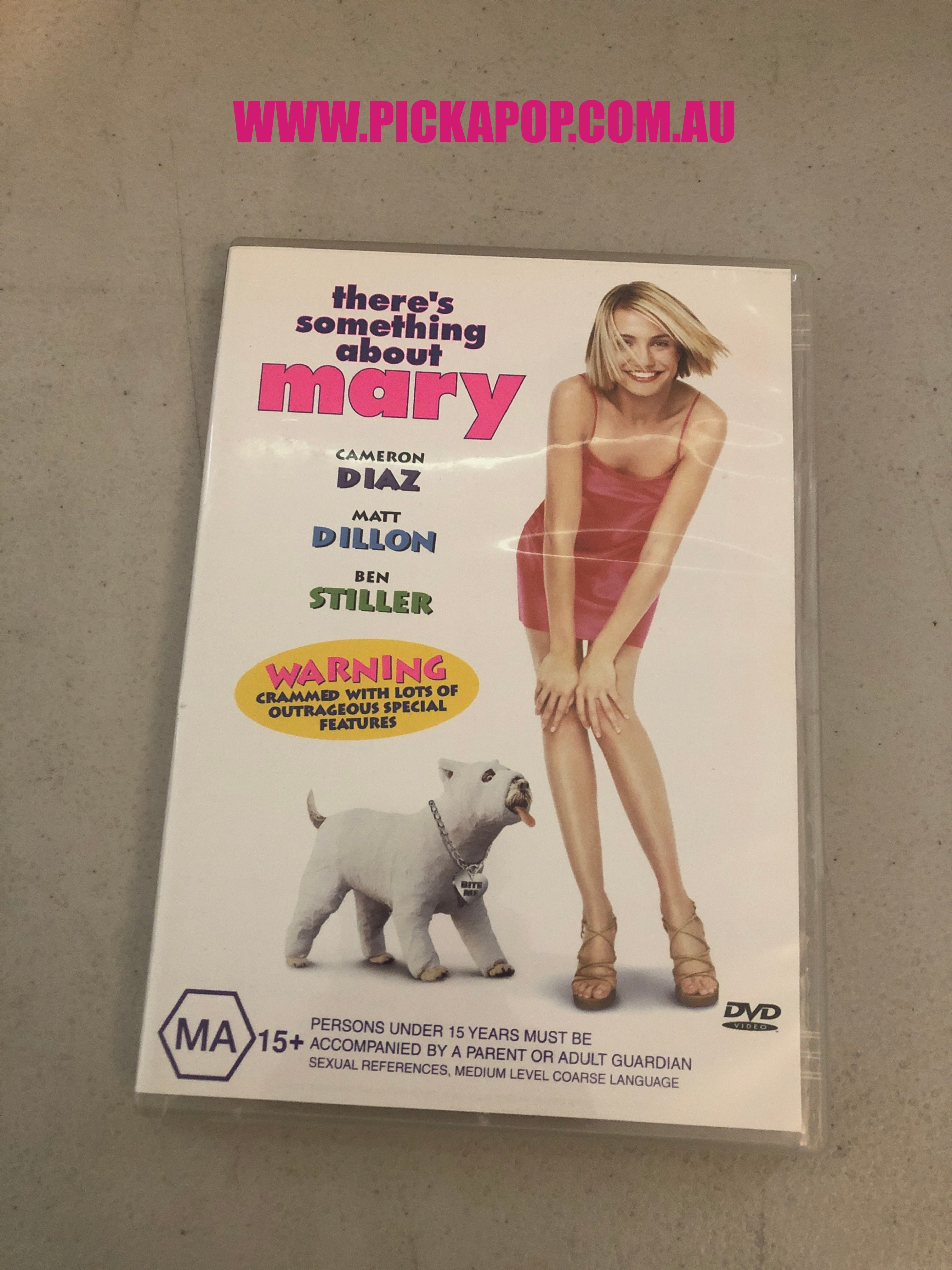 THERES SOMETHING ABOUT MARY - PAL Region 4 - DVD Cleaned and Tested
