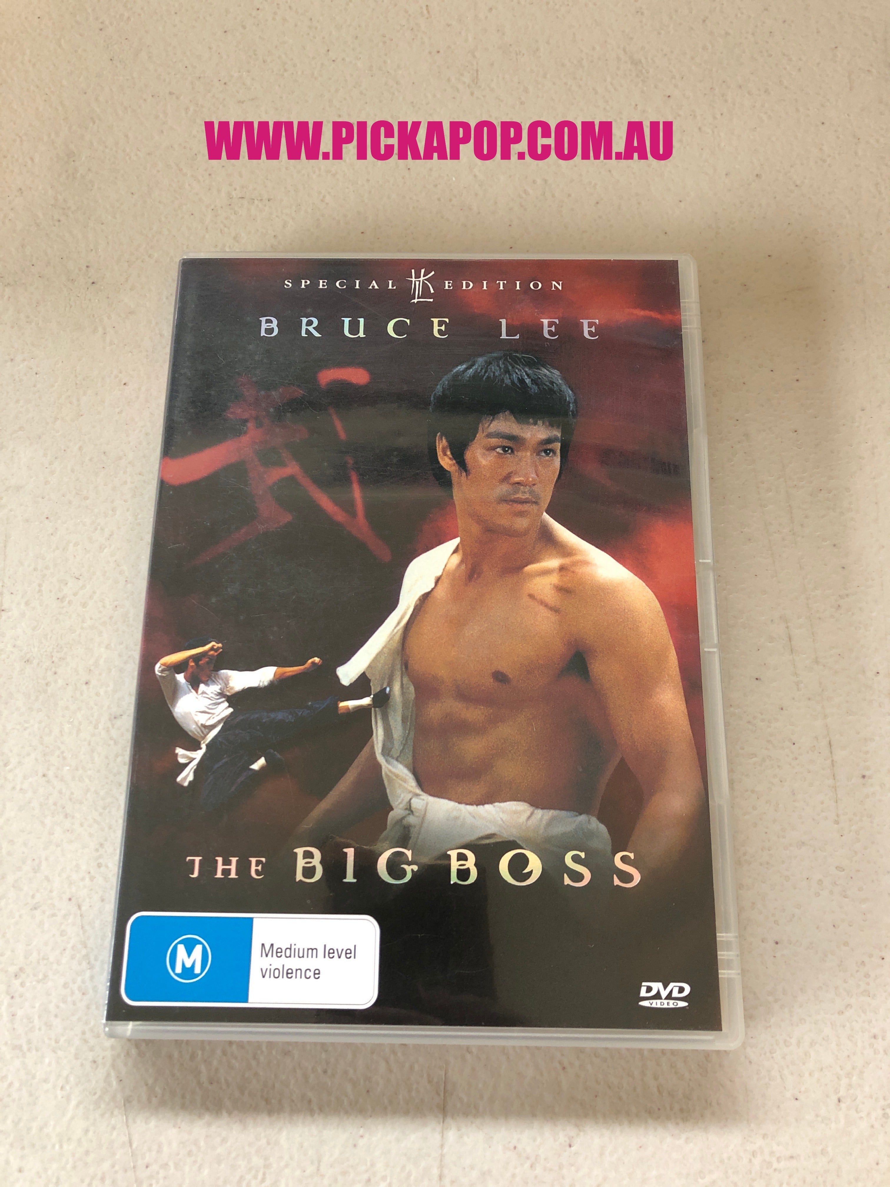 THE BIG BOSS - PAL Region 4 - DVD Cleaned and Tested