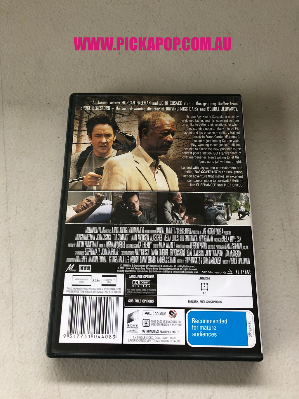 THE CONTRACT - PAL Region 4 - DVD Cleaned and Tested