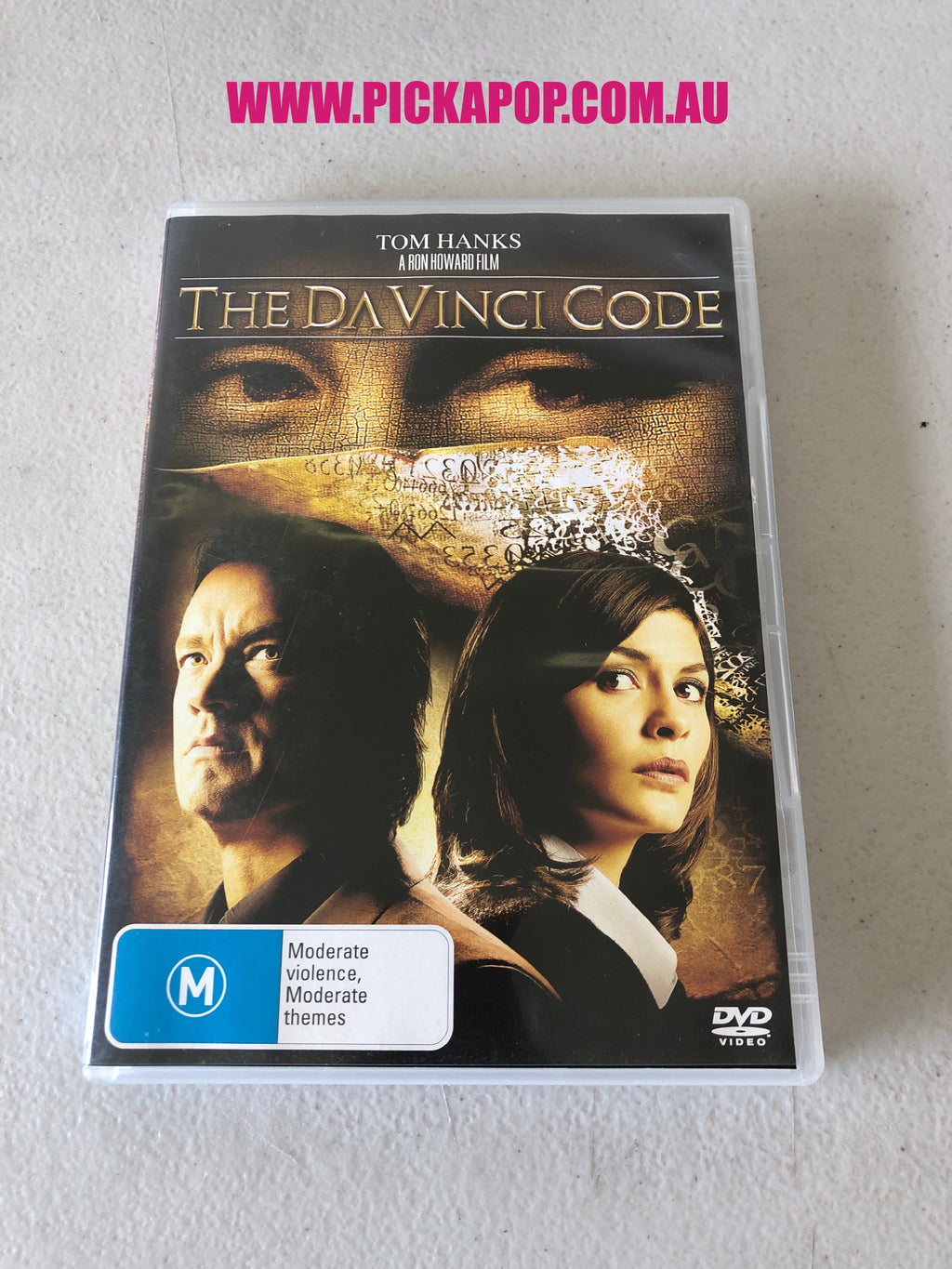 THE DA VINICI CODE - PAL Region 4 - DVD Cleaned and Tested