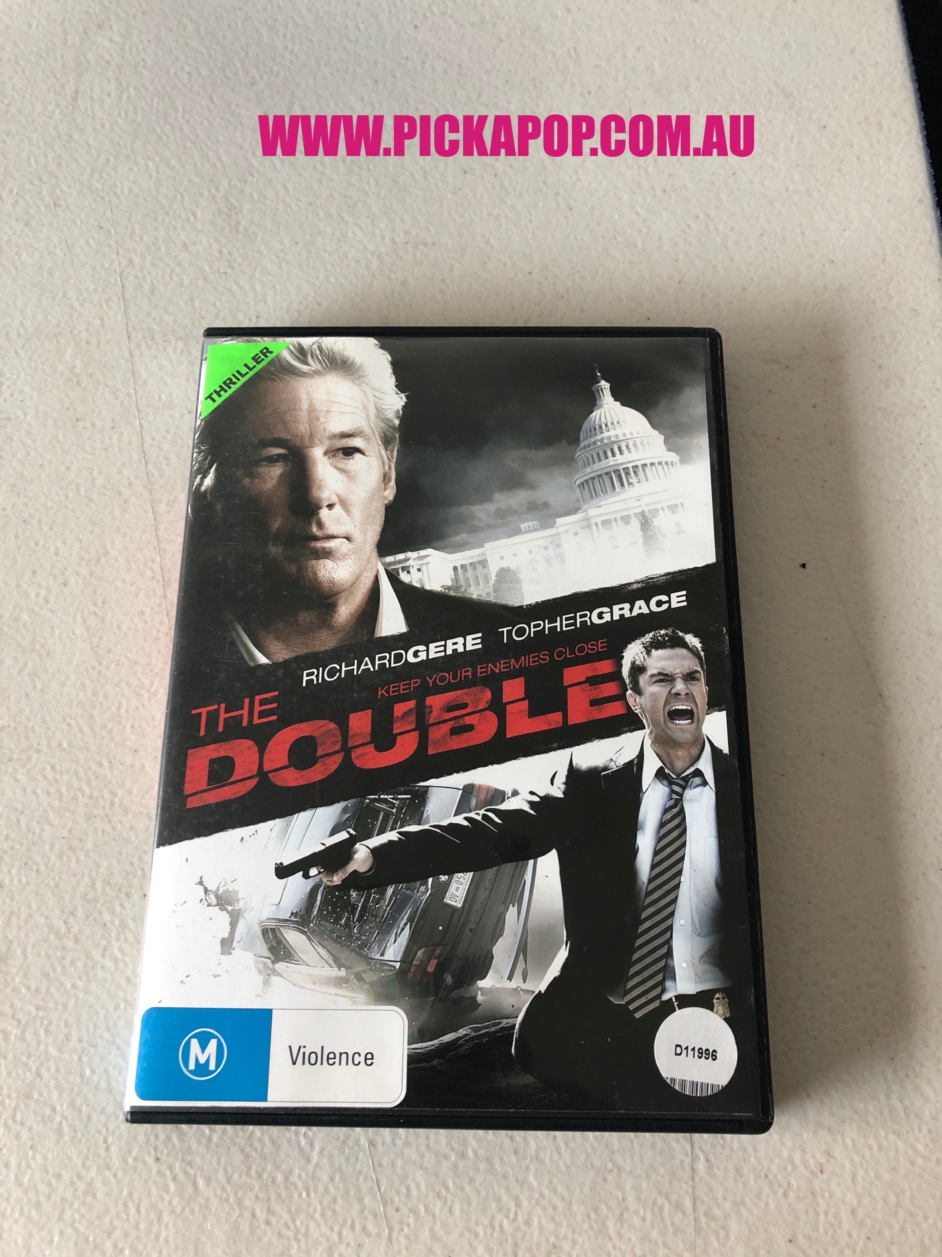 THE DOUBLE - PAL Region 4 - DVD Cleaned and Tested