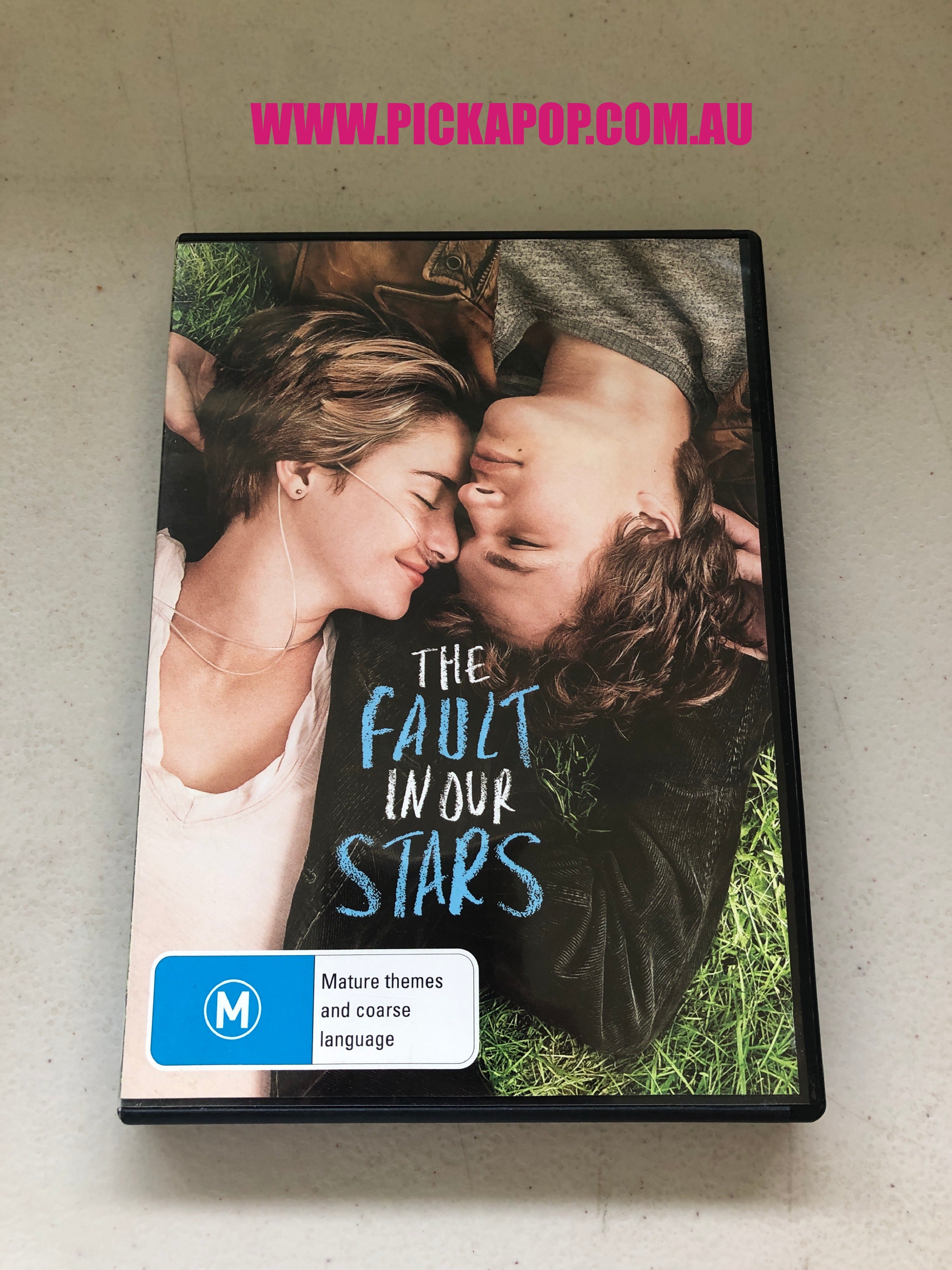 THE FAULT IN OUR STARS - PAL Region 4 - DVD Cleaned and Tested