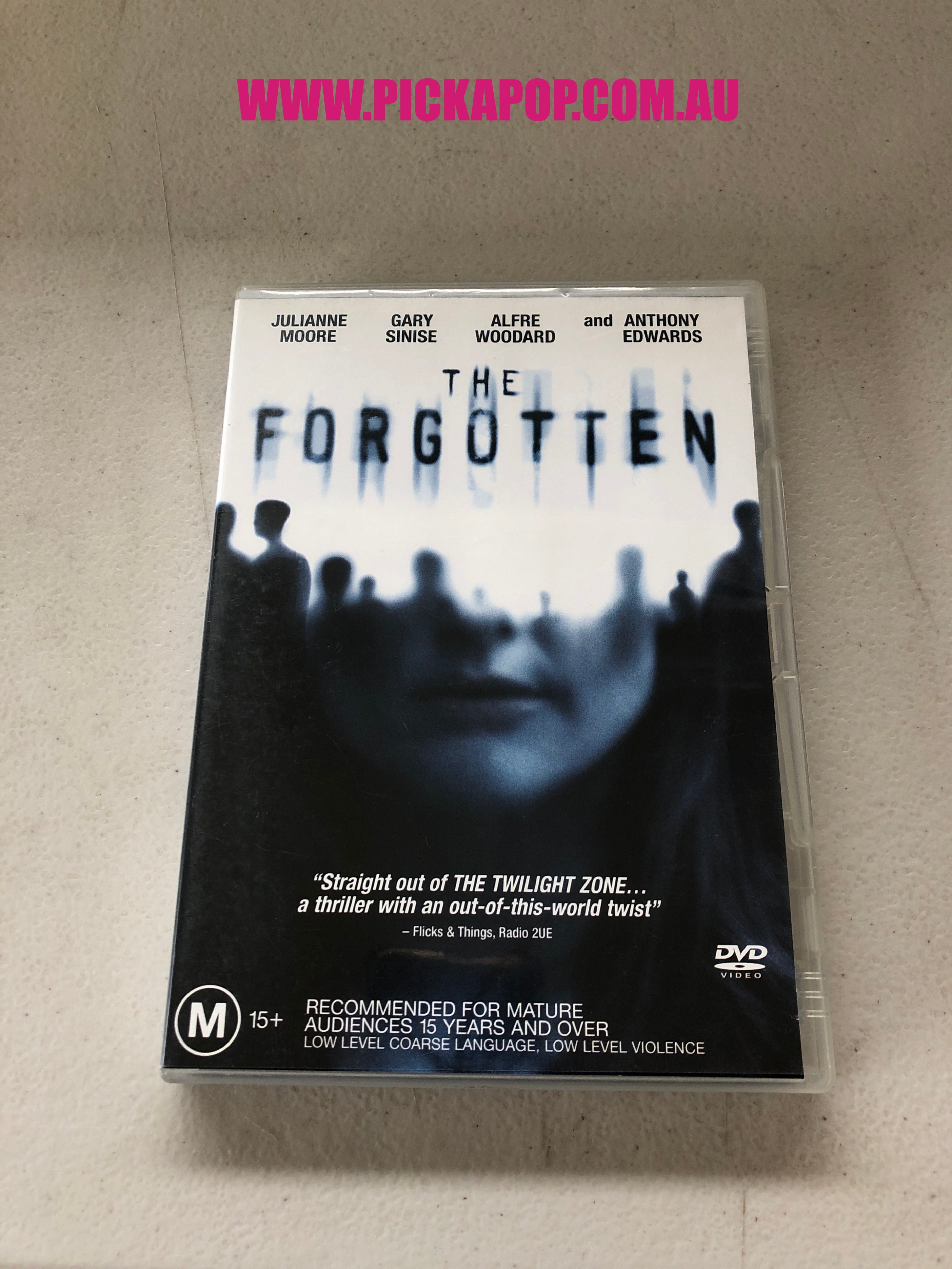 THE FORGOTTEN - PAL Region 4 - DVD Cleaned and Tested