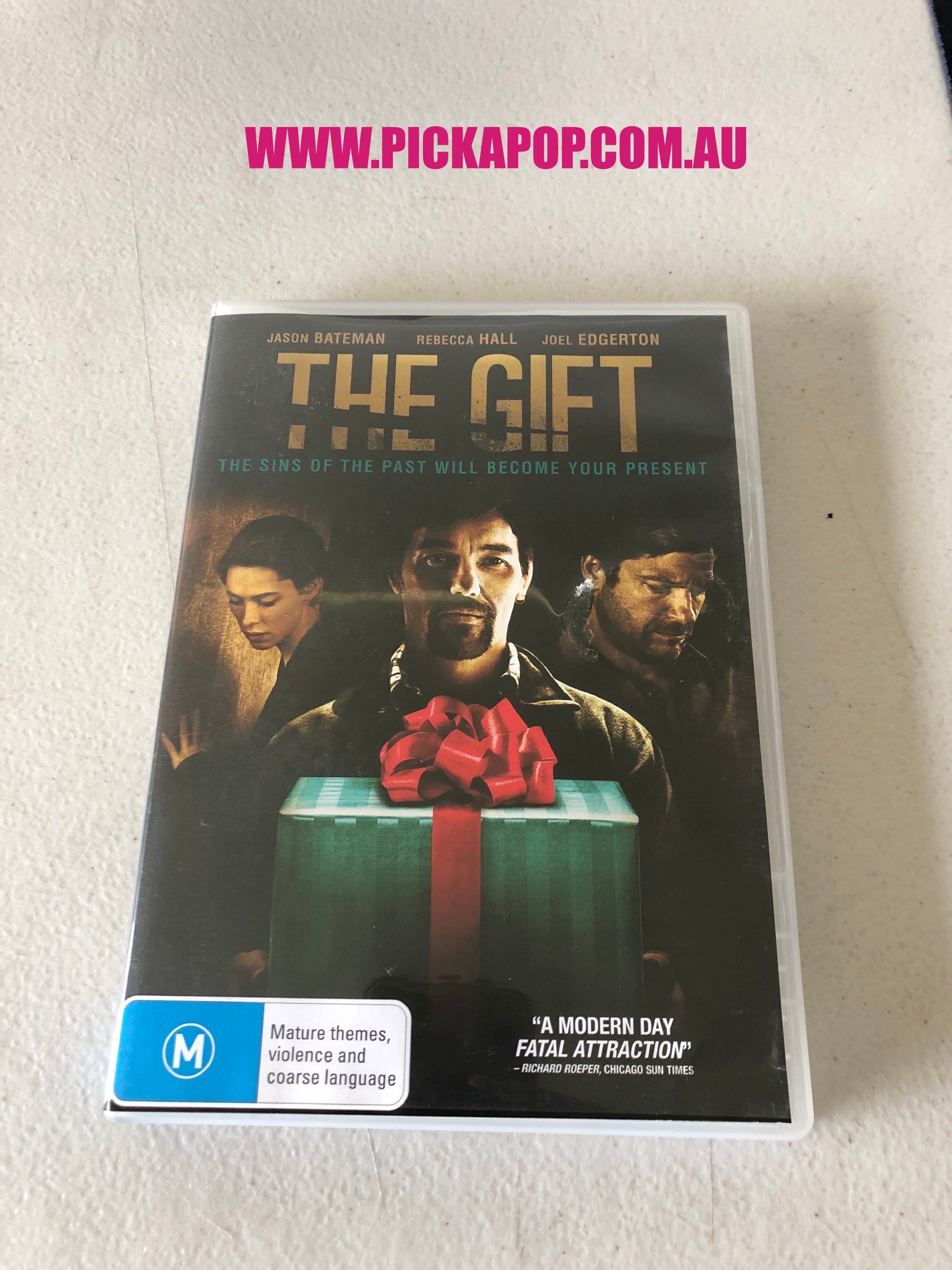THE GIFT - PAL Region 4 - DVD Cleaned and Tested