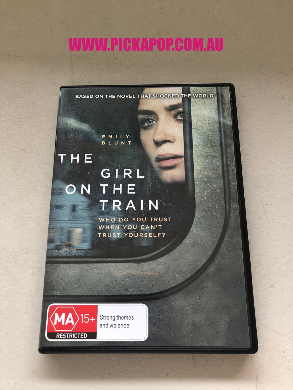 THE GIRL ON THE TRAIN - PAL Region 4 - DVD Cleaned and Tested
