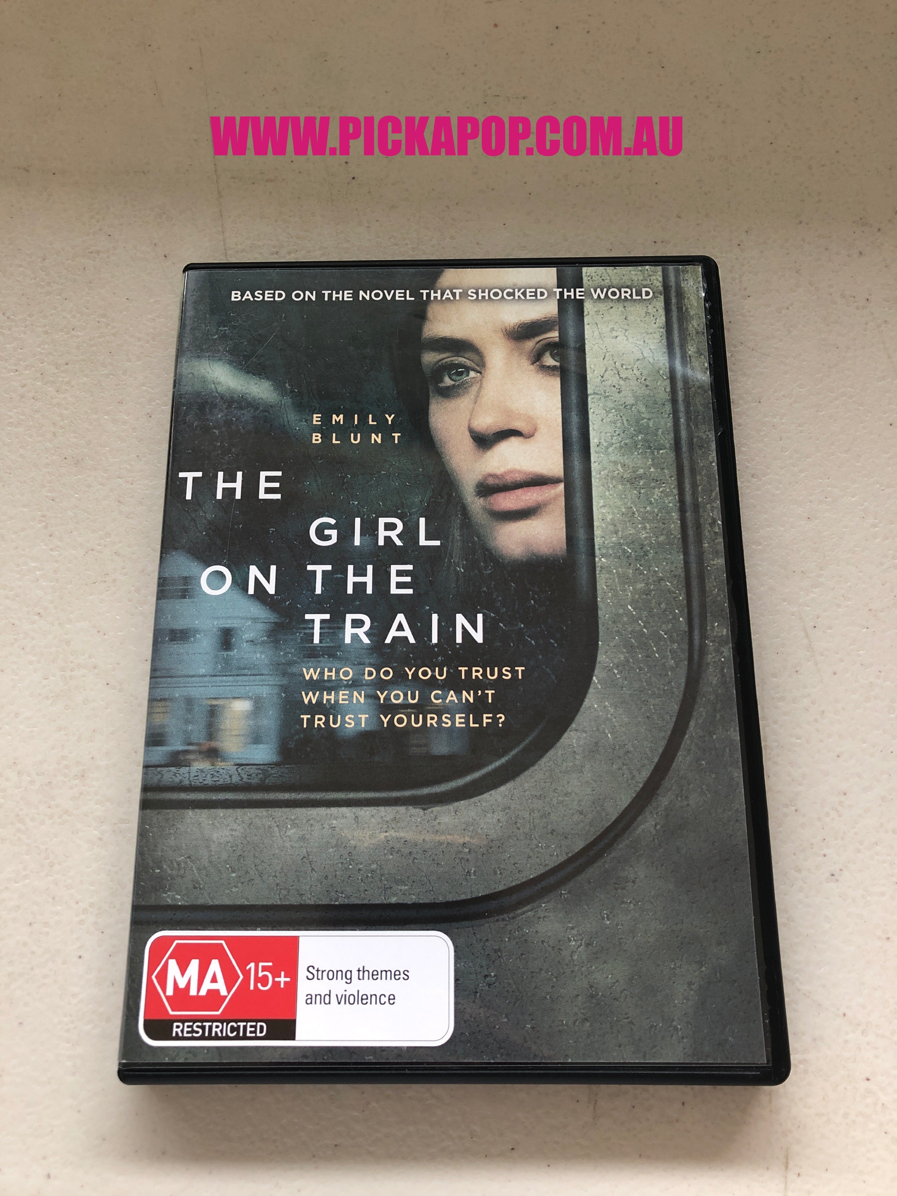 THE GIRL ON THE TRAIN - PAL Region 4 - DVD Cleaned and Tested