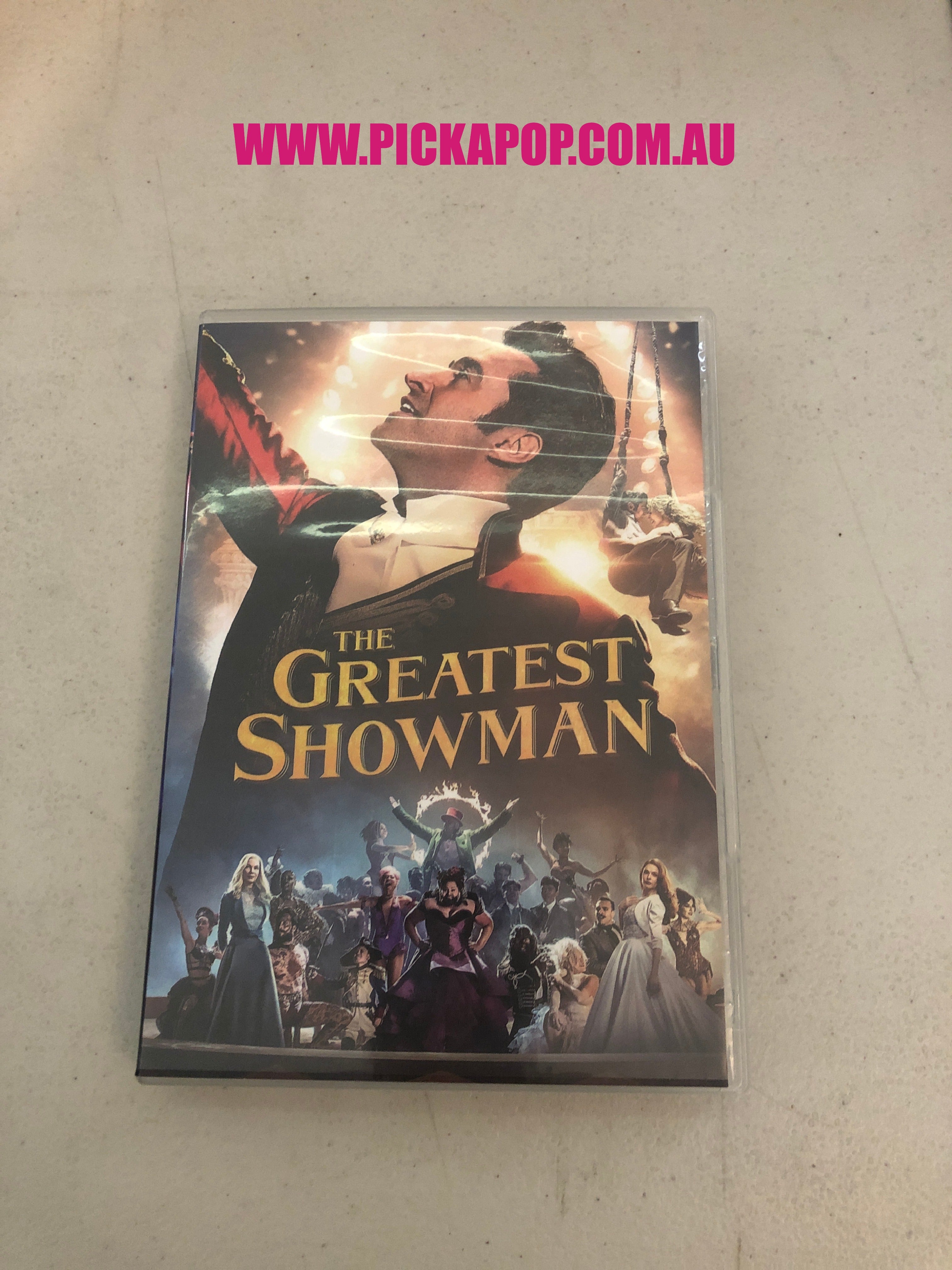THE GREATEST SHOWMAN - PAL Region 4 - DVD Cleaned and Tested