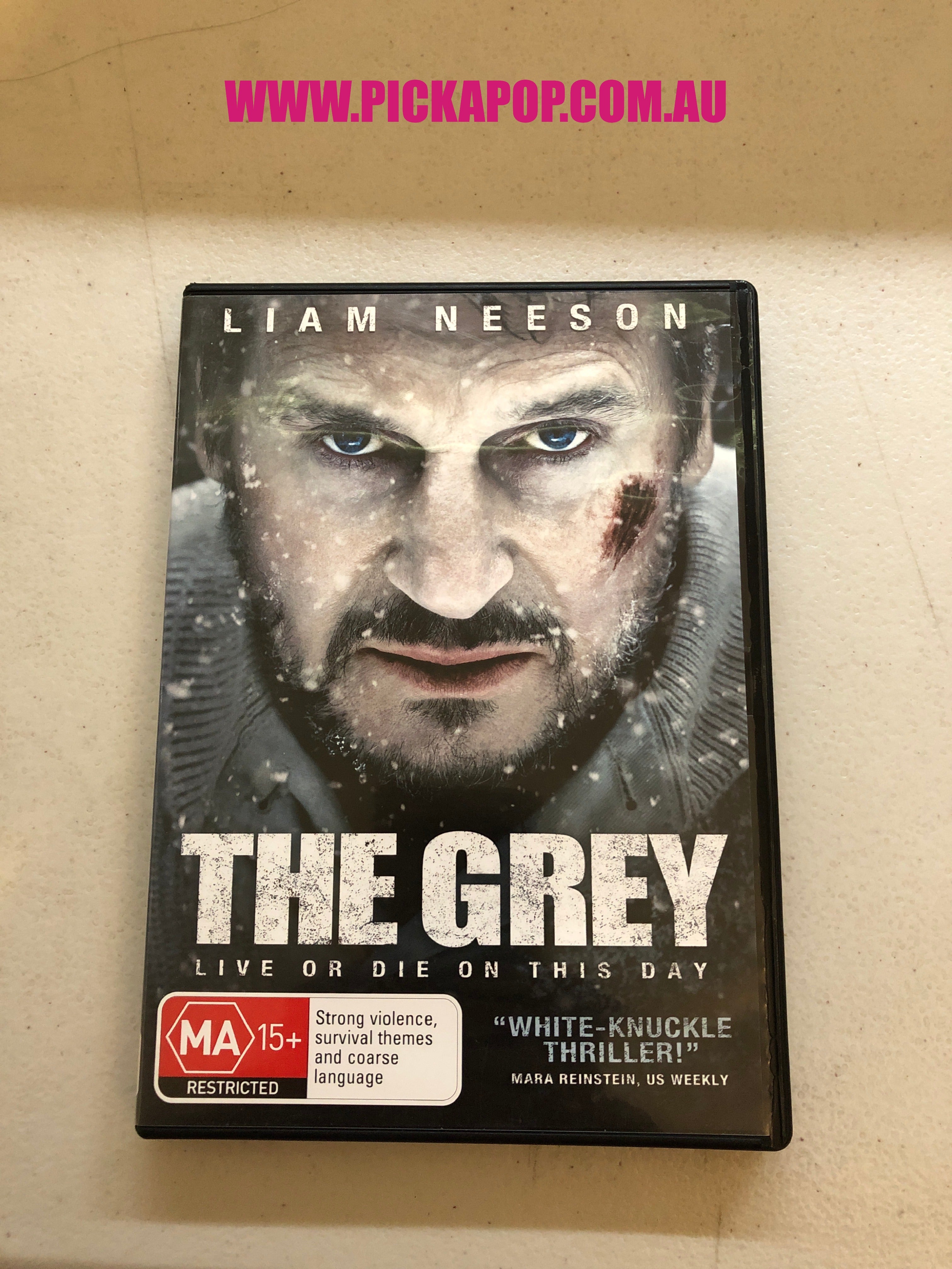 THE GREY - PAL Region 4 - DVD Cleaned and Tested