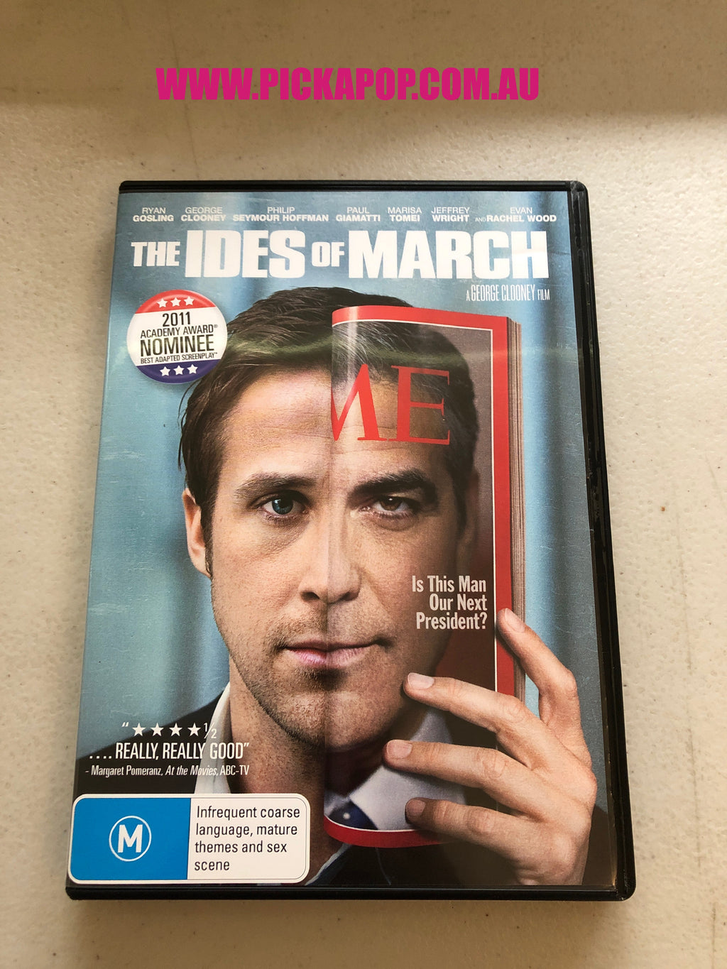 THE IDES OF MARCH - PAL Region 4 - DVD Cleaned and Tested