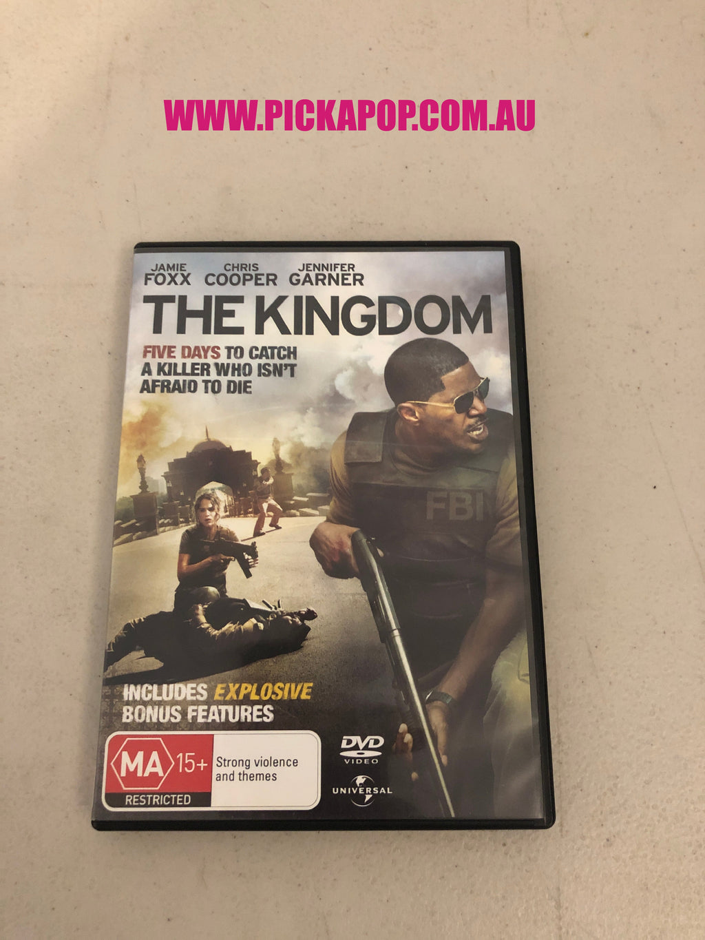 THE KINGDOM - PAL Region 4 - DVD Cleaned and Tested