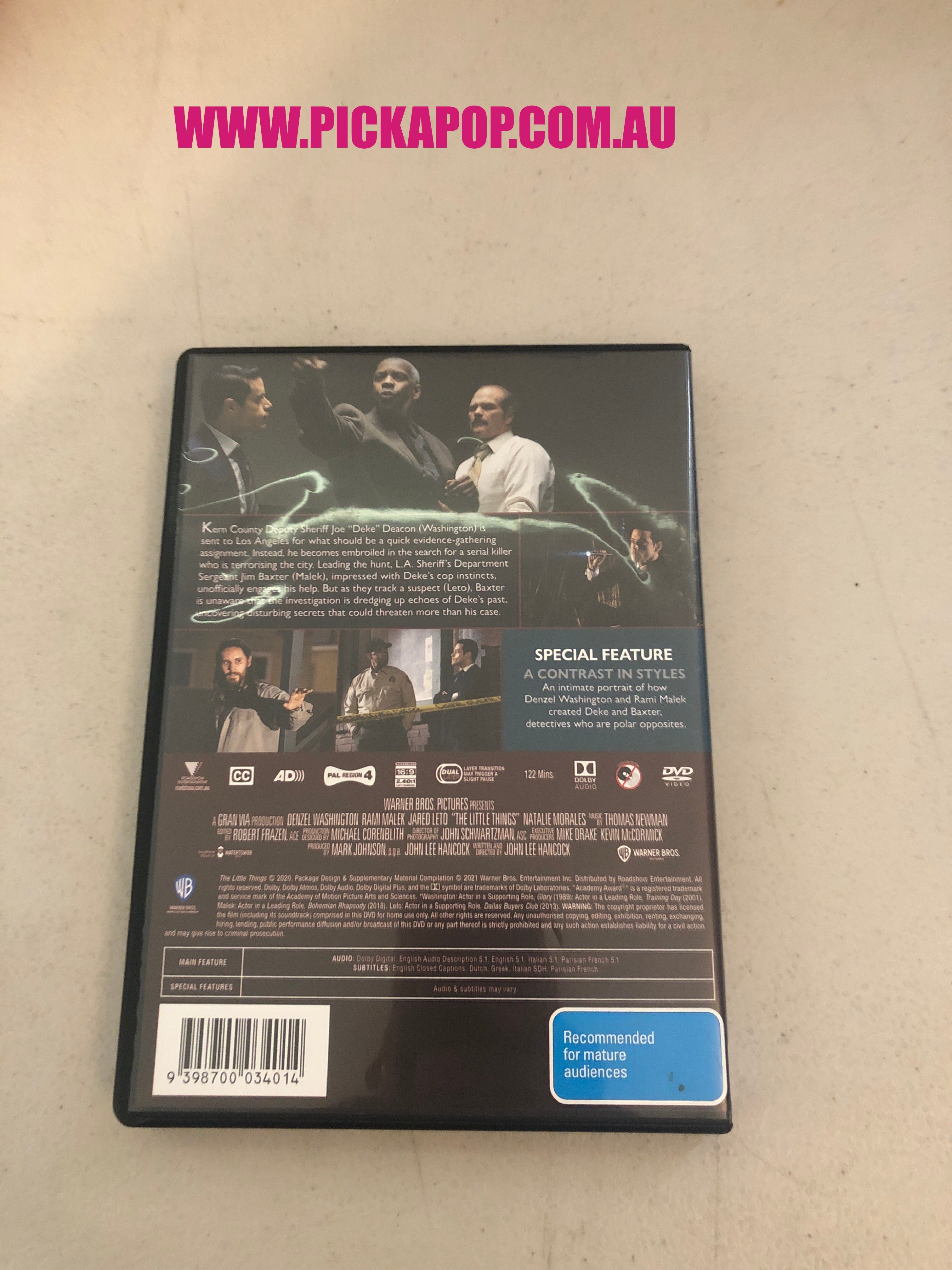 THE LITTLE THINGS - PAL Region 4 - DVD Cleaned and Tested
