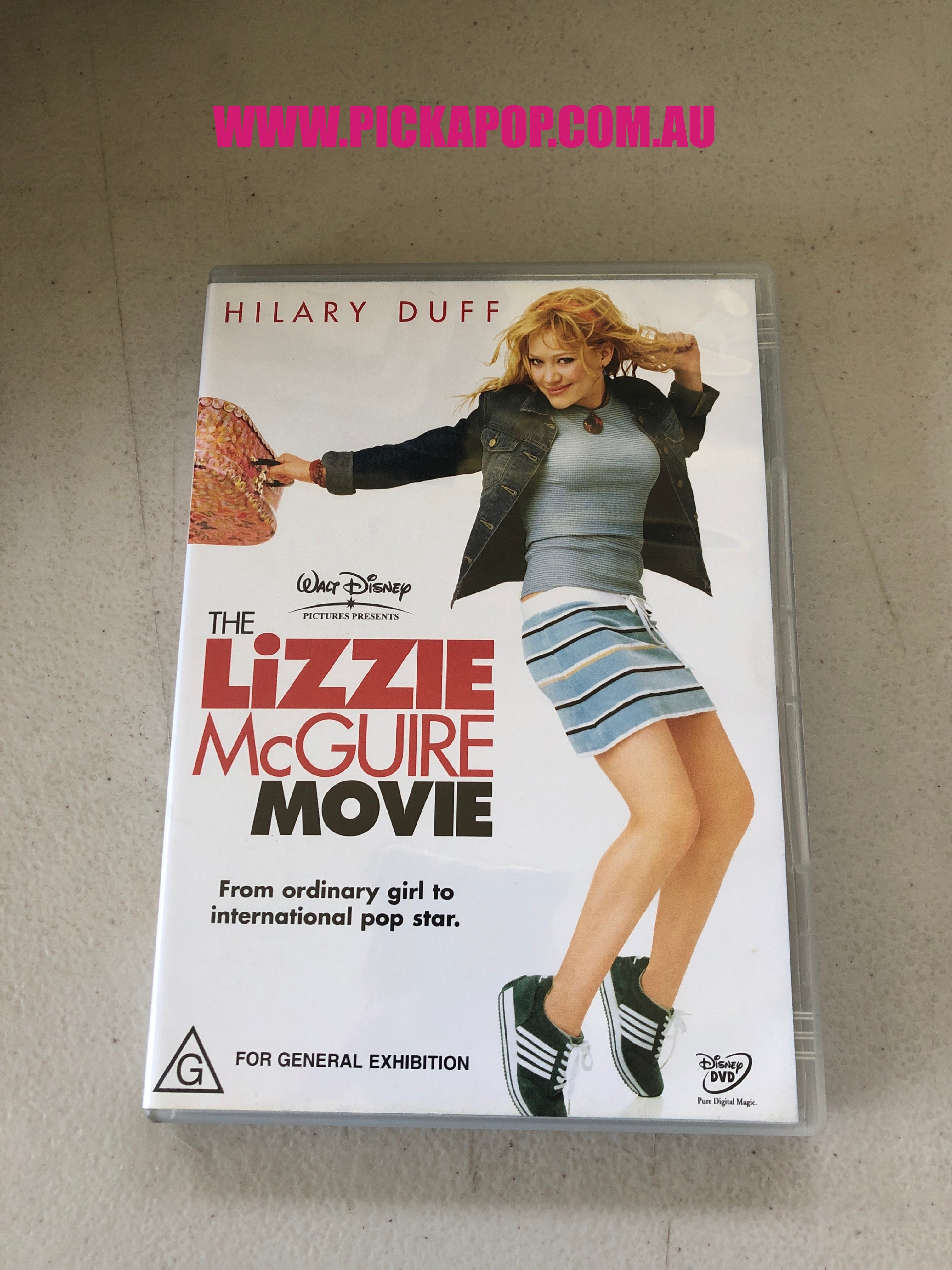 THE LIZZIE MCGUIRE MOVIE - PAL Region 4 - DVD Cleaned and Tested
