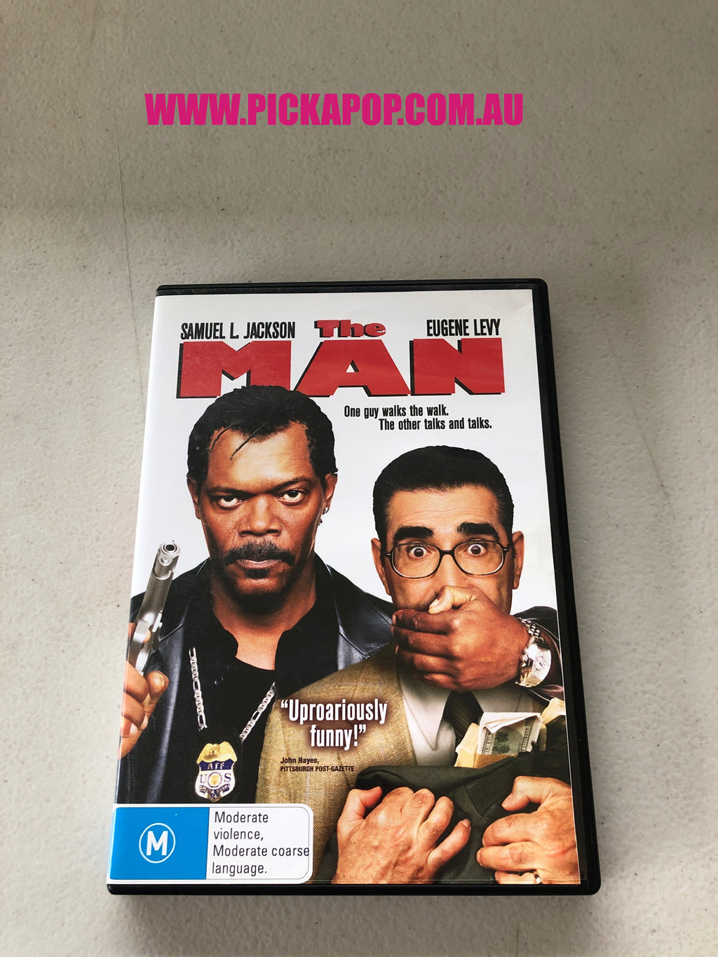 THE MAN -  PAL Region 4 - DVD Cleaned and Tested