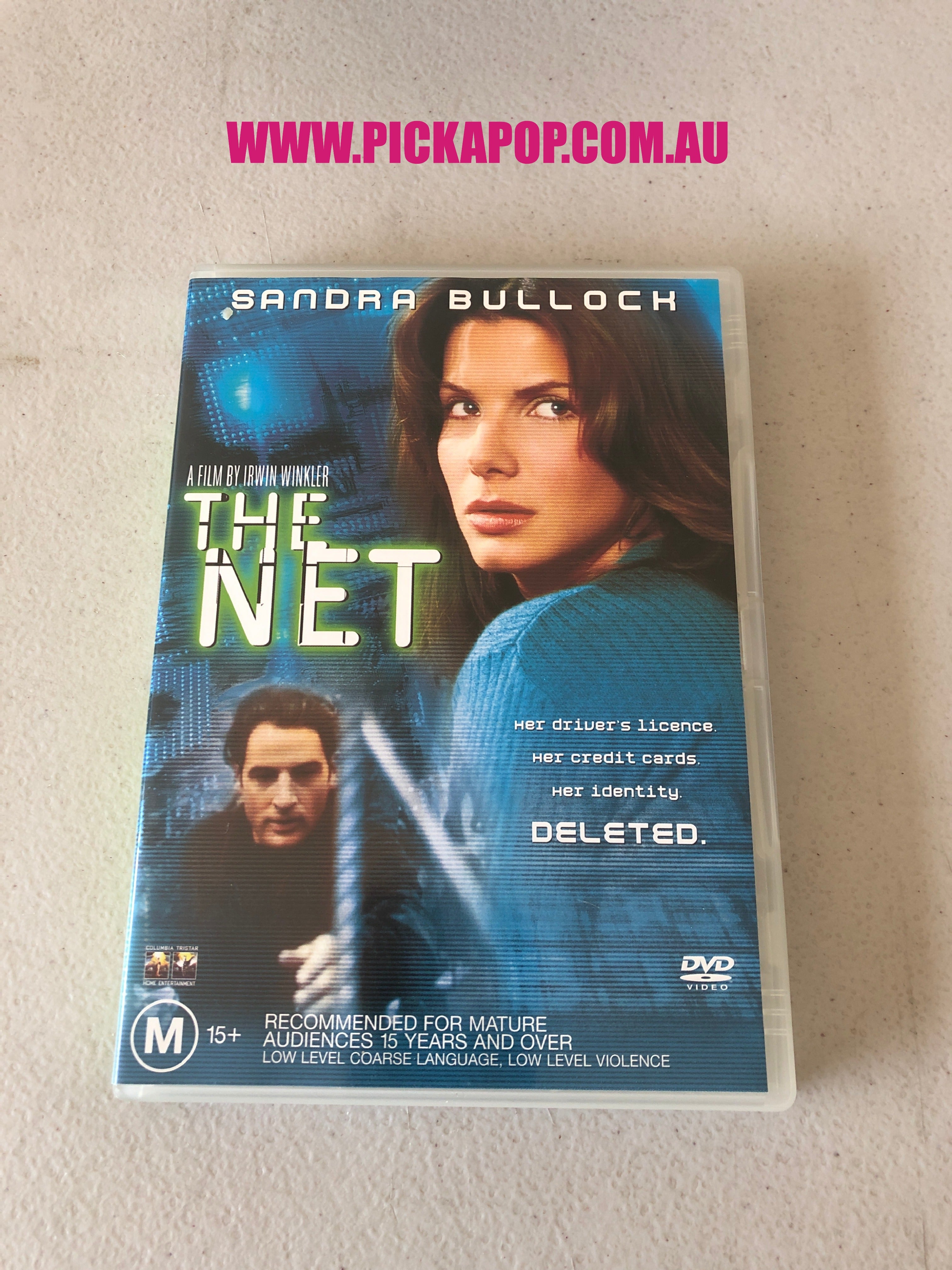 THE NET - PAL Region 4 - DVD Cleaned and Tested