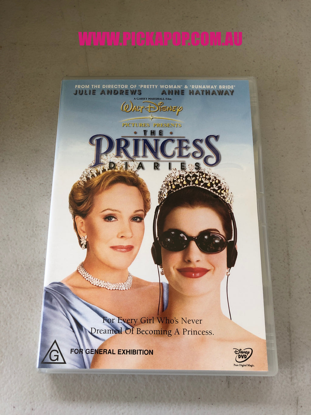 THE PRINCESS DIARIES - PAL Region 4 - DVD Cleaned and Tested