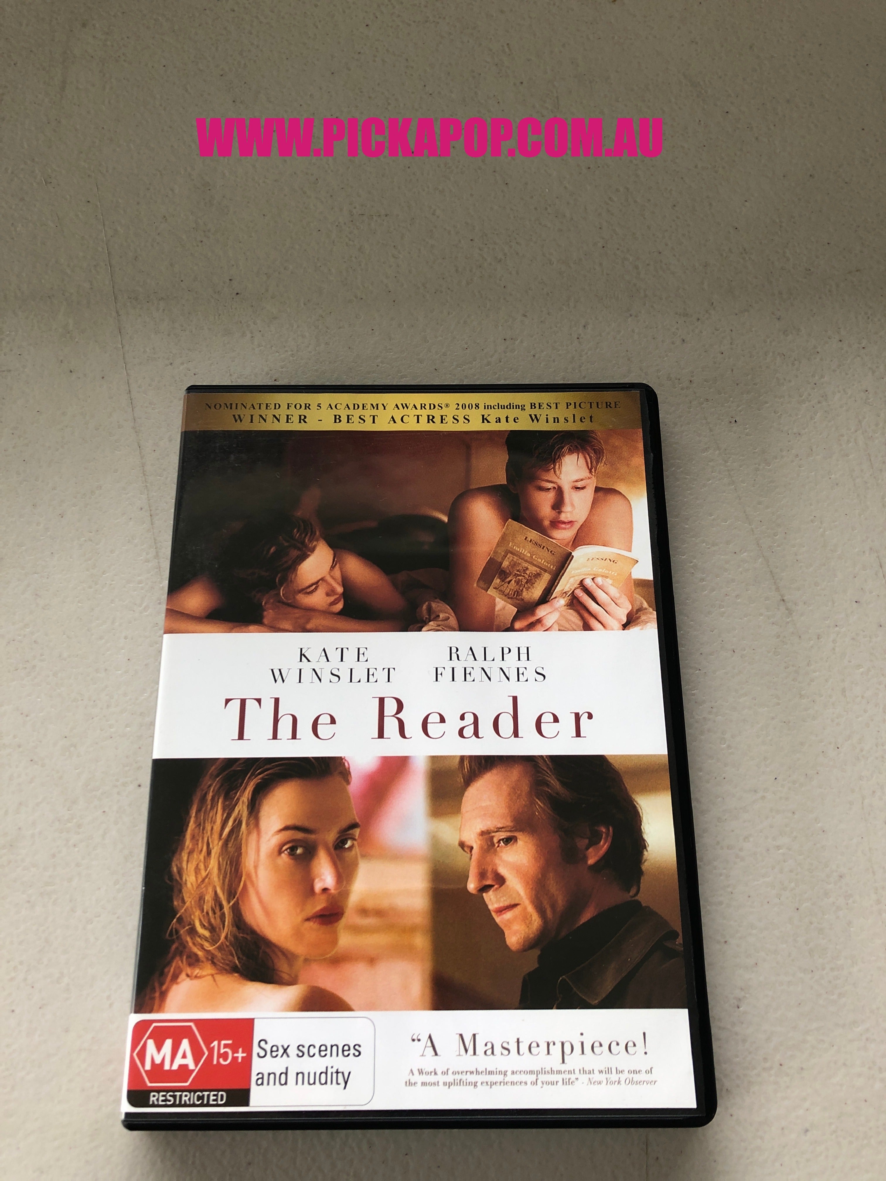 THE READER - PAL Region 4 - DVD Cleaned and Tested