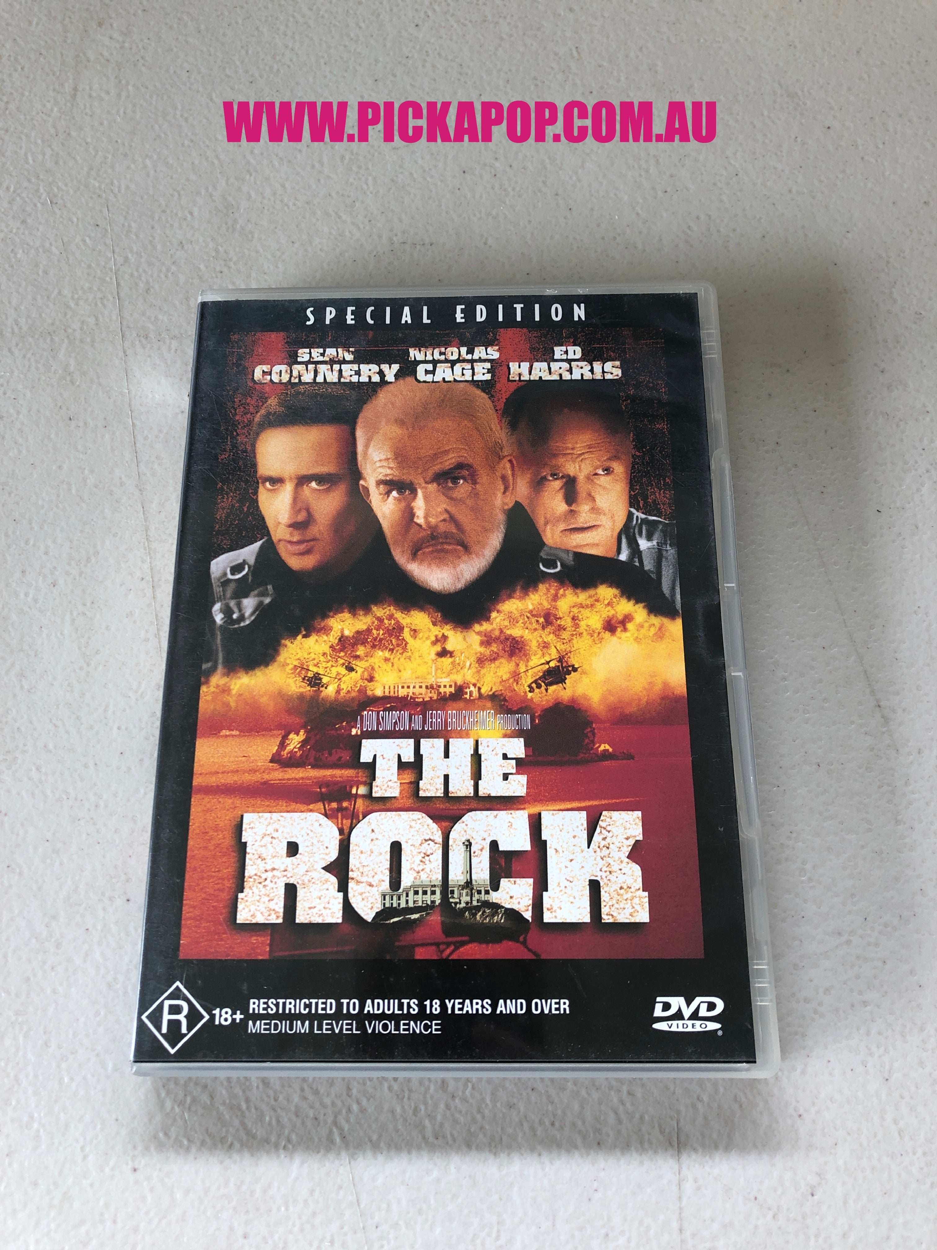 THE ROCK - PAL Region 4 - DVD Cleaned and Tested