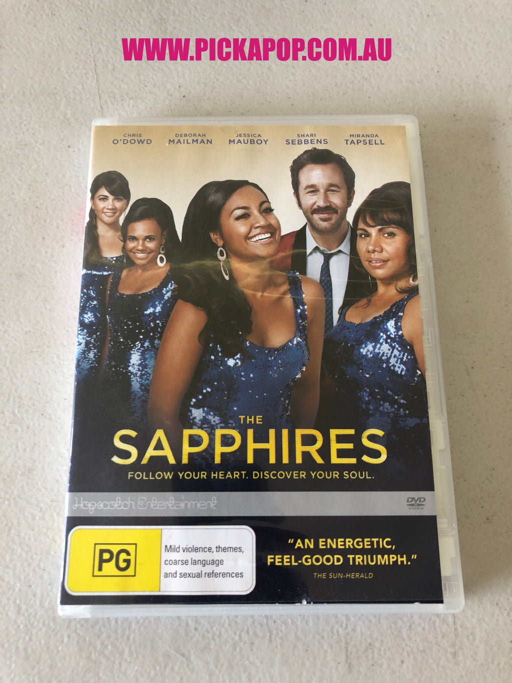 THE  SAPPHIRES - PAL Region 4 - DVD Cleaned and Tested