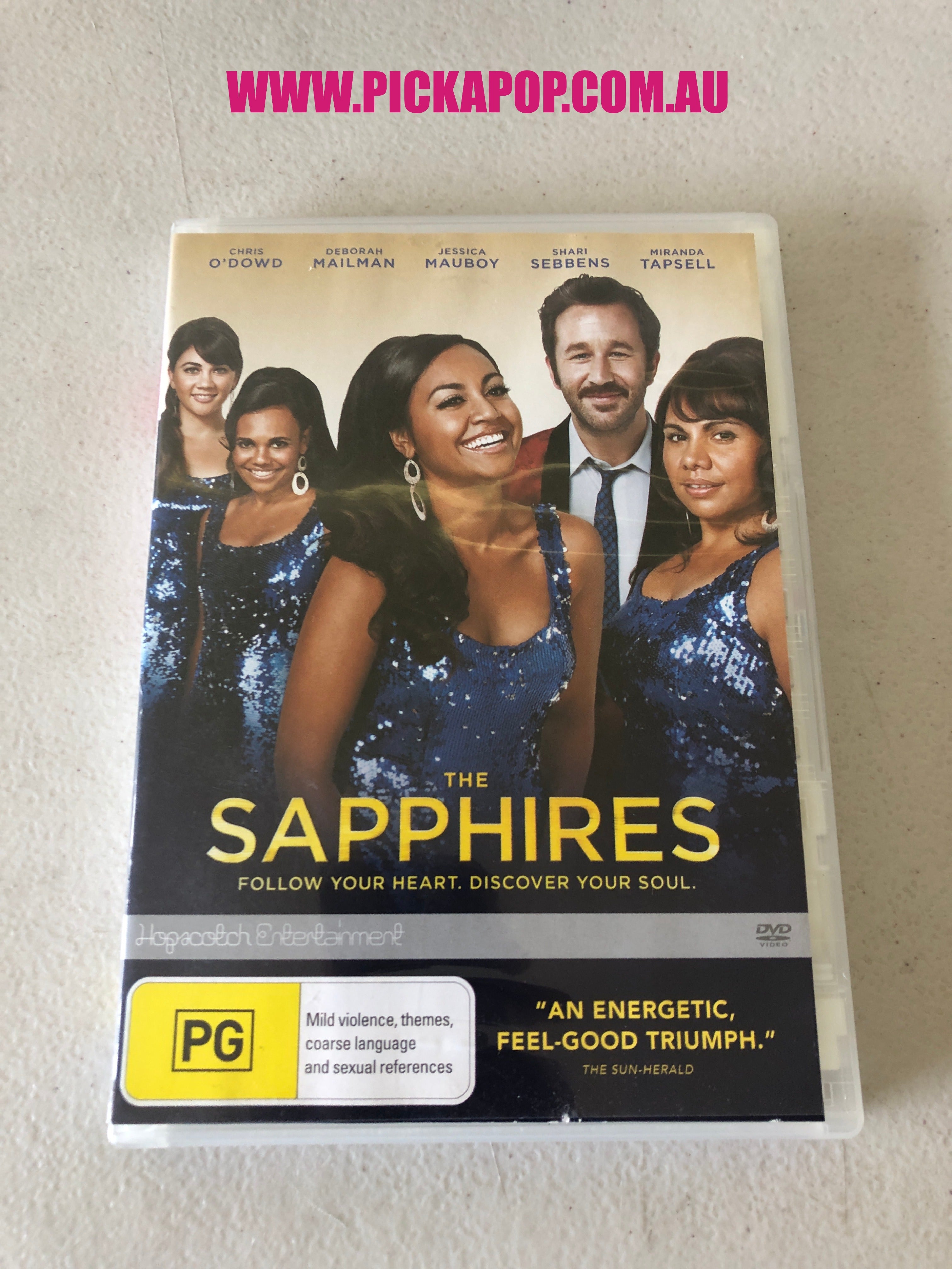 THE  SAPPHIRES - PAL Region 4 - DVD Cleaned and Tested