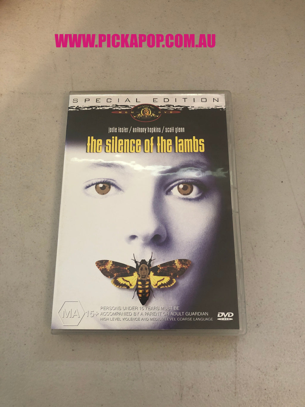 THE SILENCE OF THE LAMBS - PAL Region 4 - DVD Cleaned and Tested