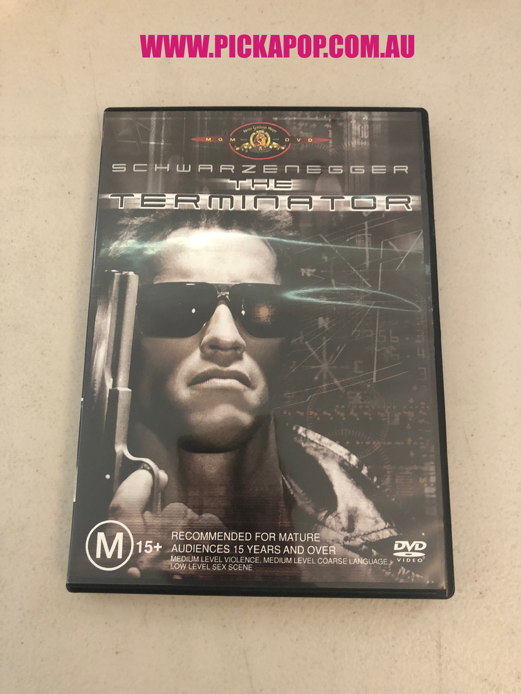 THE TERMINATOR - PAL Region 4 - DVD Cleaned and Tested