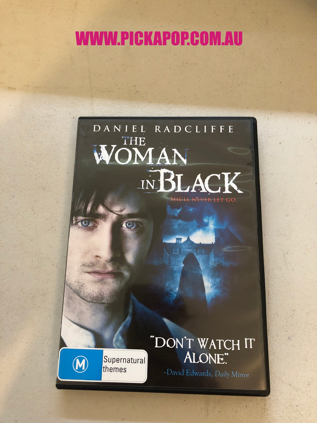 THE WOMAN IN BLACK - PAL Region 4 - DVD Cleaned and Tested