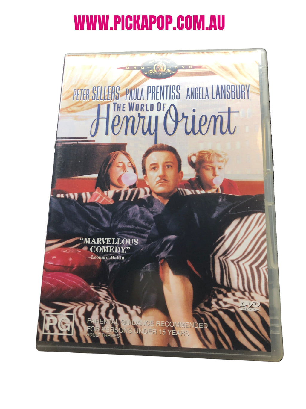 THE WORLD OF HENRY ORIENT - (PAL Region 4) DVD Cleaned and Tested
