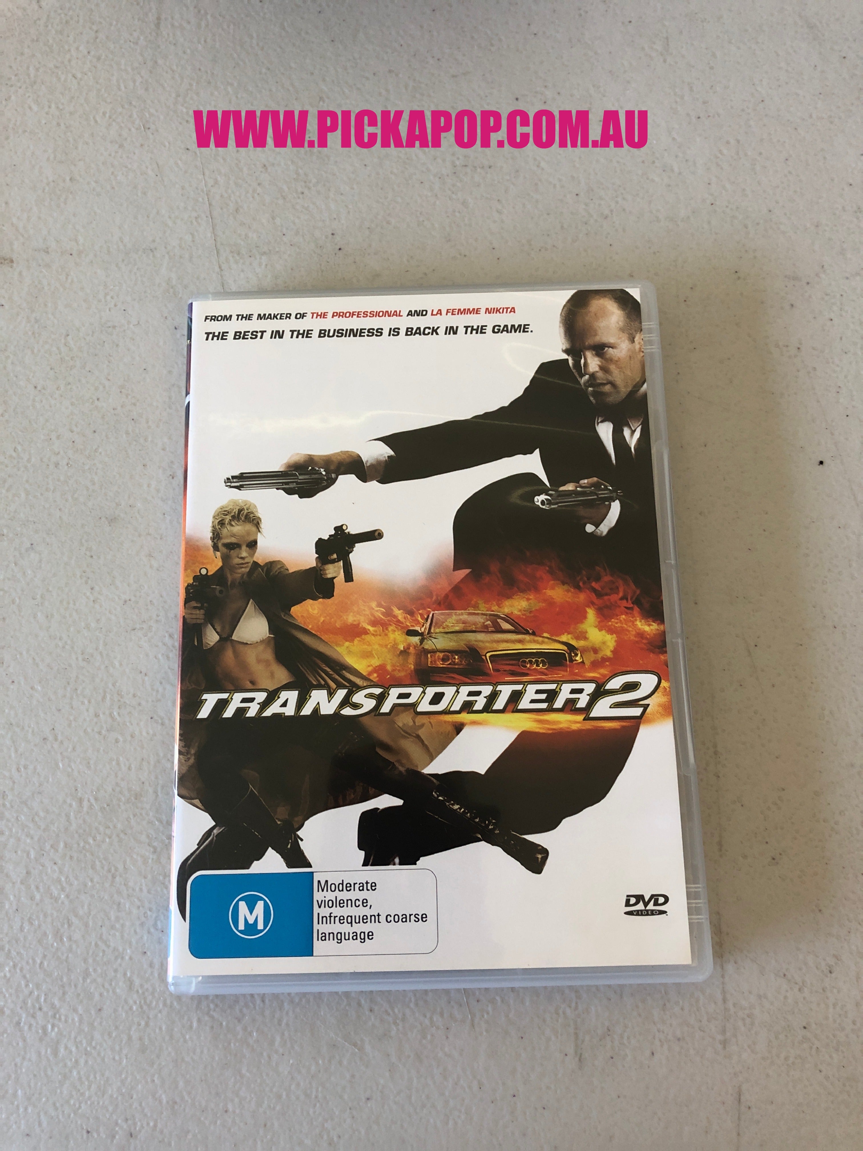 TRANSPORTER 2 - PAL Region 4 - DVD Cleaned and Tested