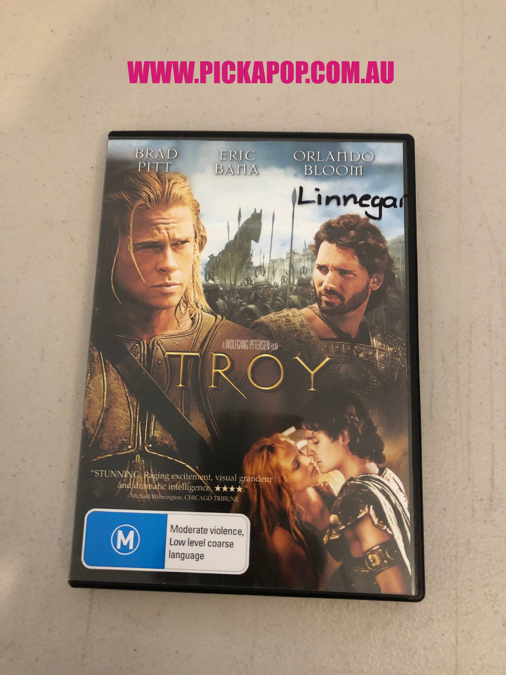 TROY - PAL Region 4 - DVD Cleaned and Tested