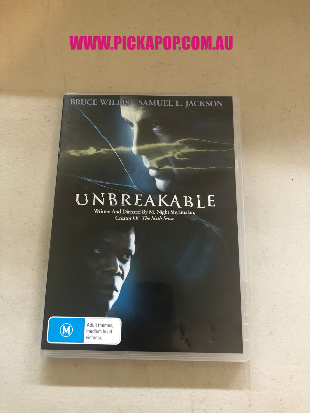 UNBREAKABLE - PAL Region 4 - DVD Cleaned and Tested