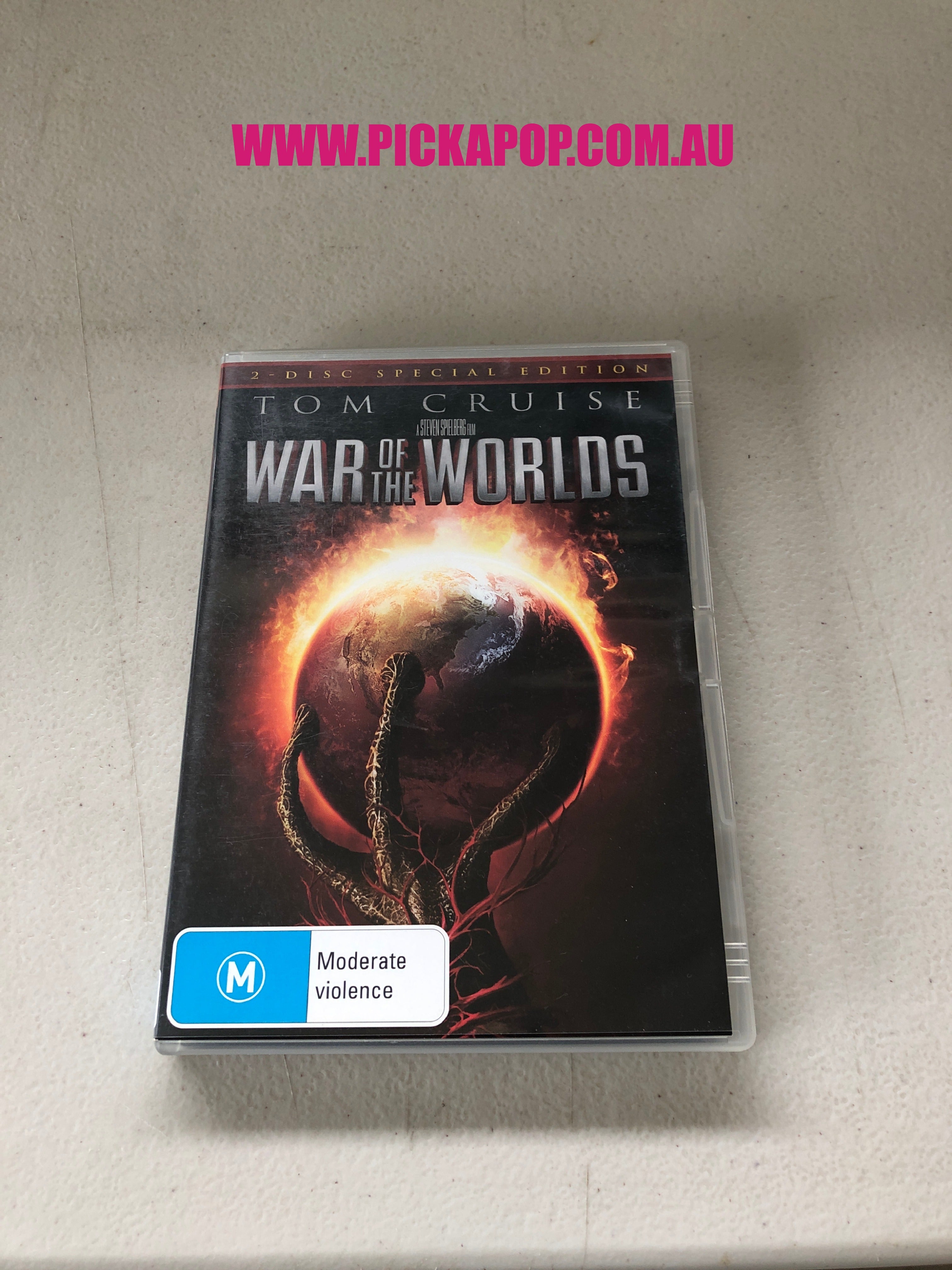 WAR OF THE WORLDS - PAL Region 4 - DVD Cleaned and Tested