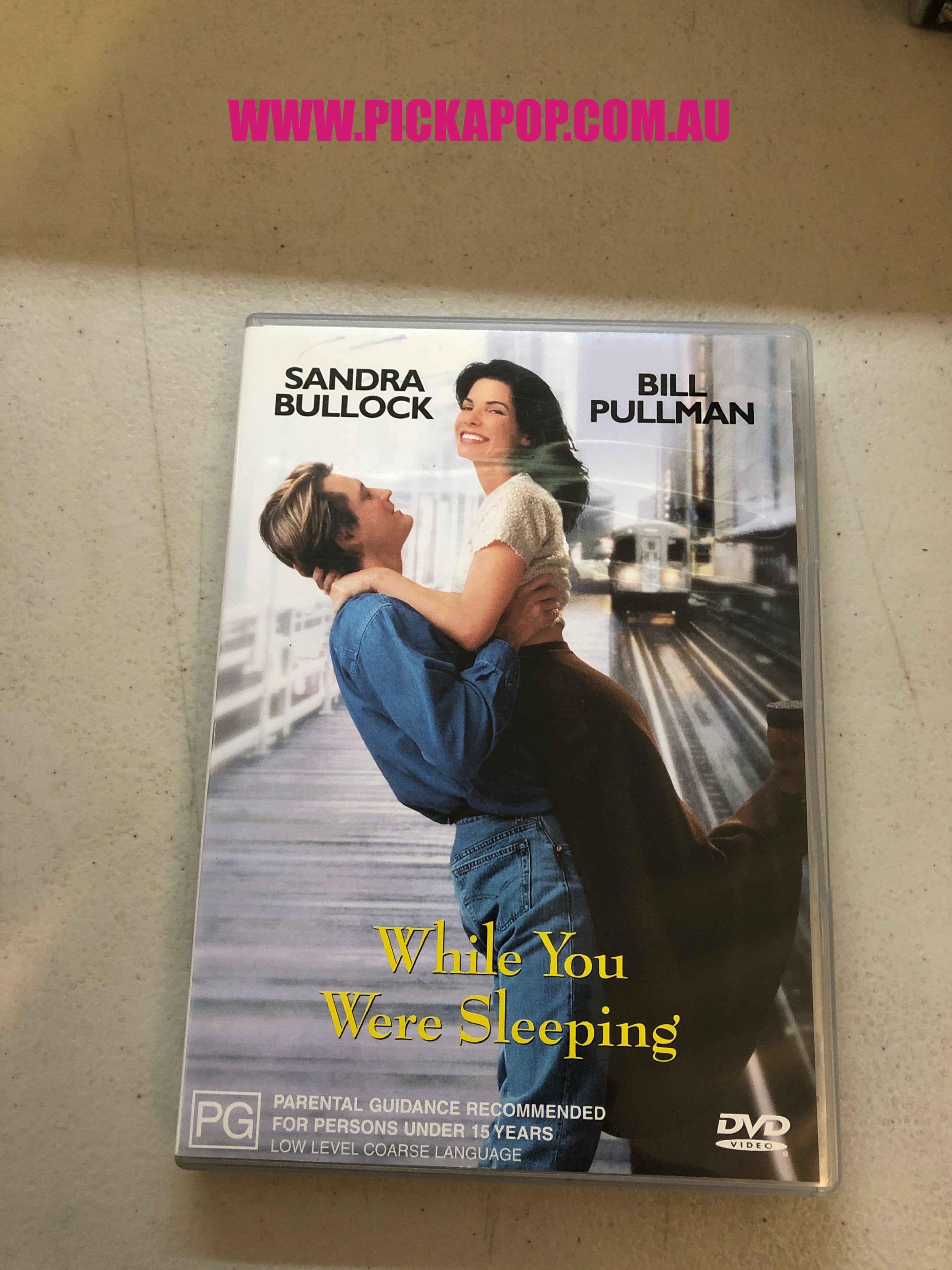 WHILE YOU WERE SLEEPING - PAL Region 4 - DVD Cleaned and Tested