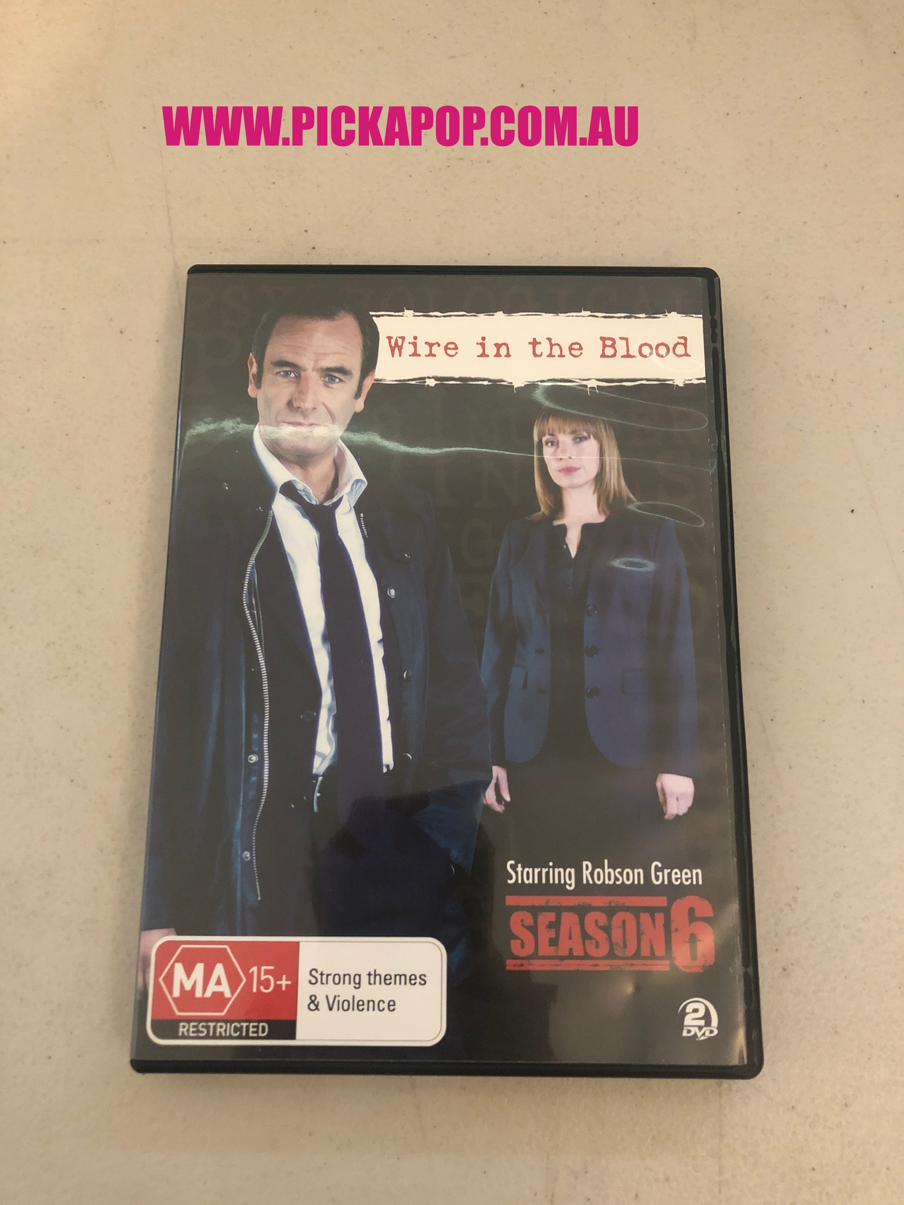 WIRE IN THE BLOOD SEASON 6 - PAL Region 4 - DVD Cleaned and Tested