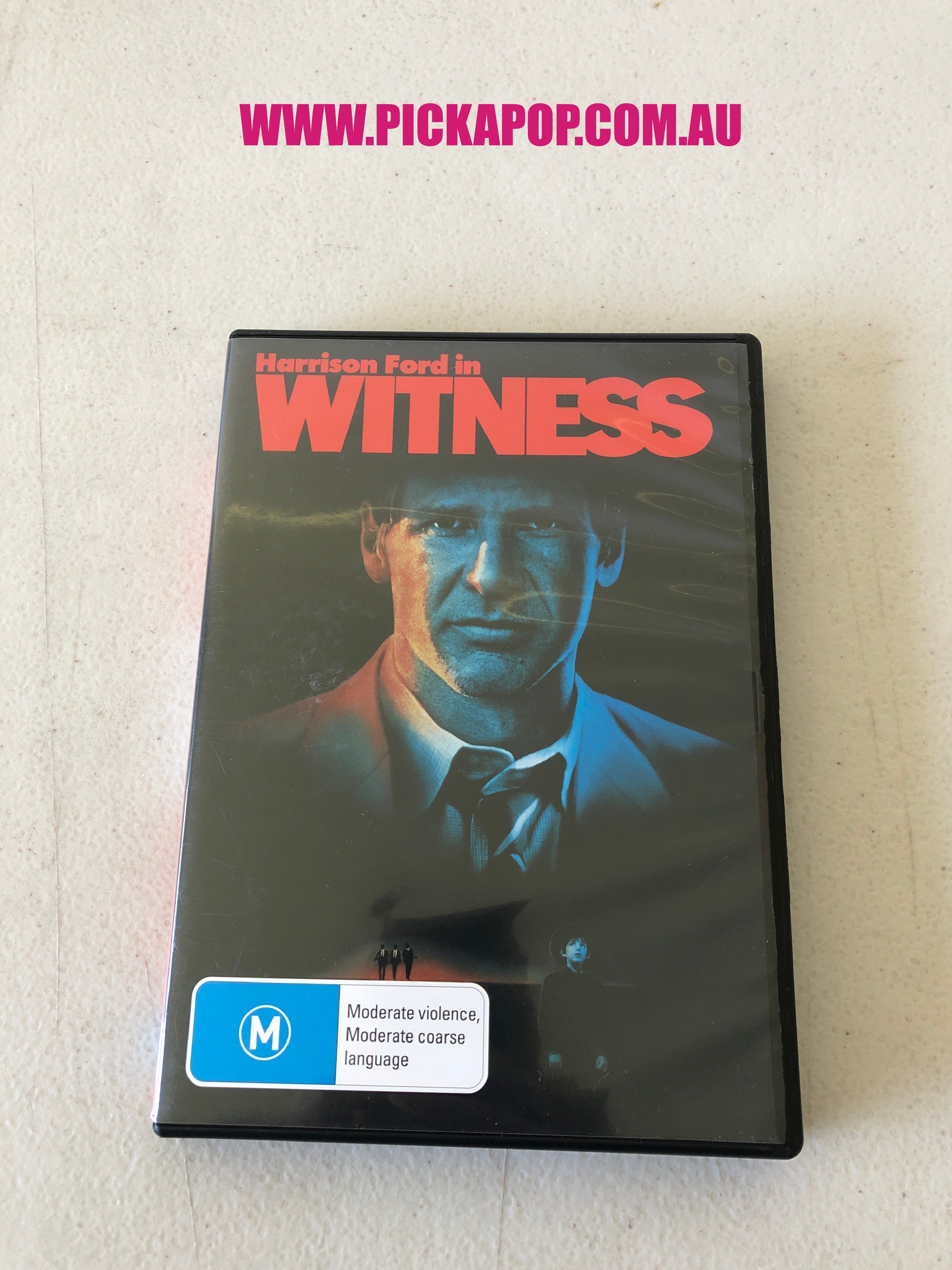 WITNESS - PAL Region 4 - DVD Cleaned and Tested