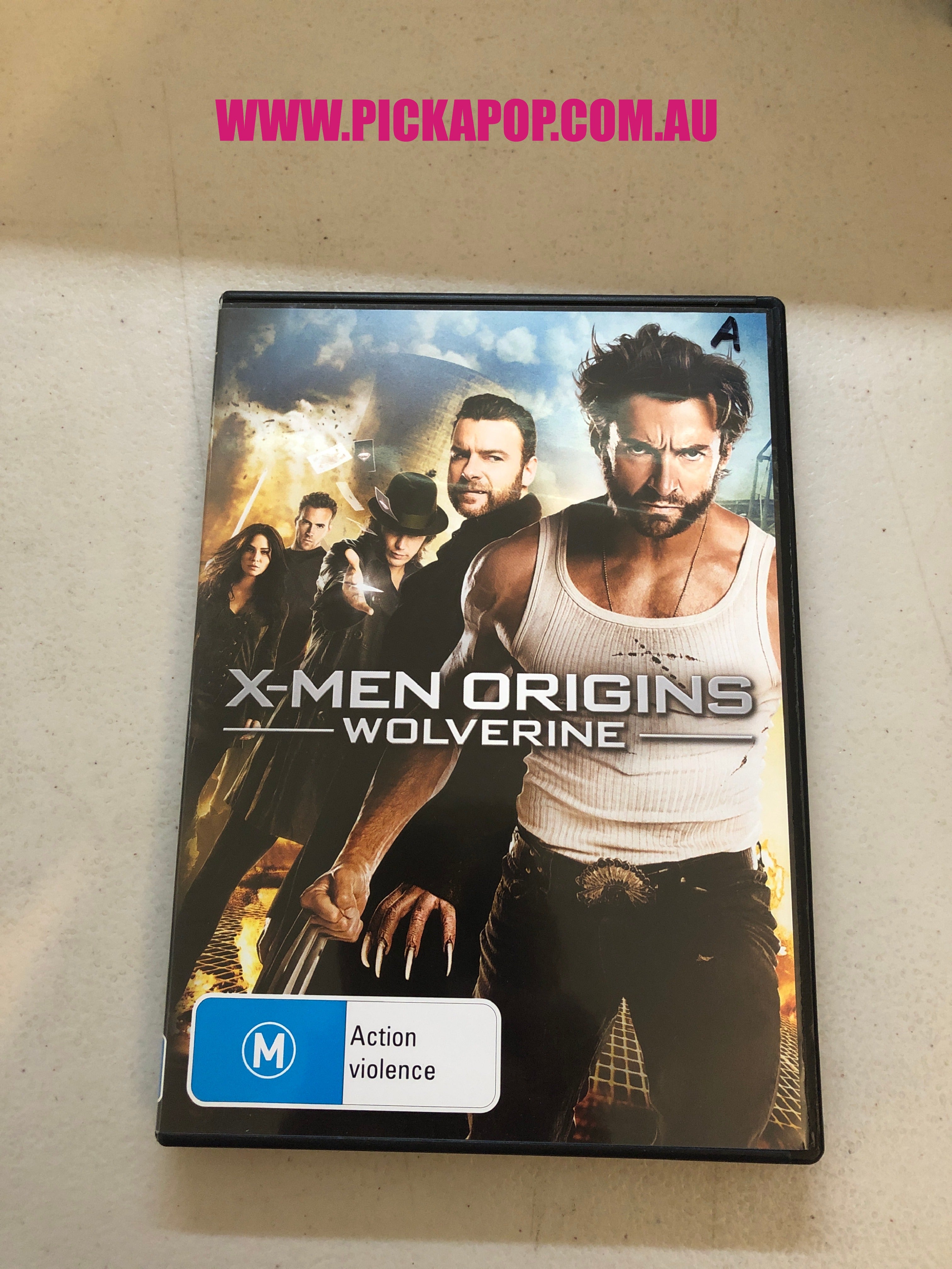 X - MEN ORIGINS WOLVERINE - PAL Region 4 - DVD Cleaned and Tested