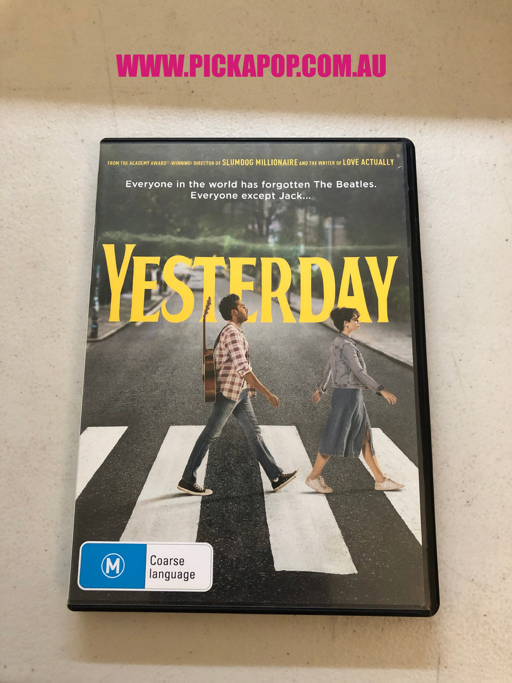 YESTERDAY - PAL Region 4 - DVD Cleaned and Tested